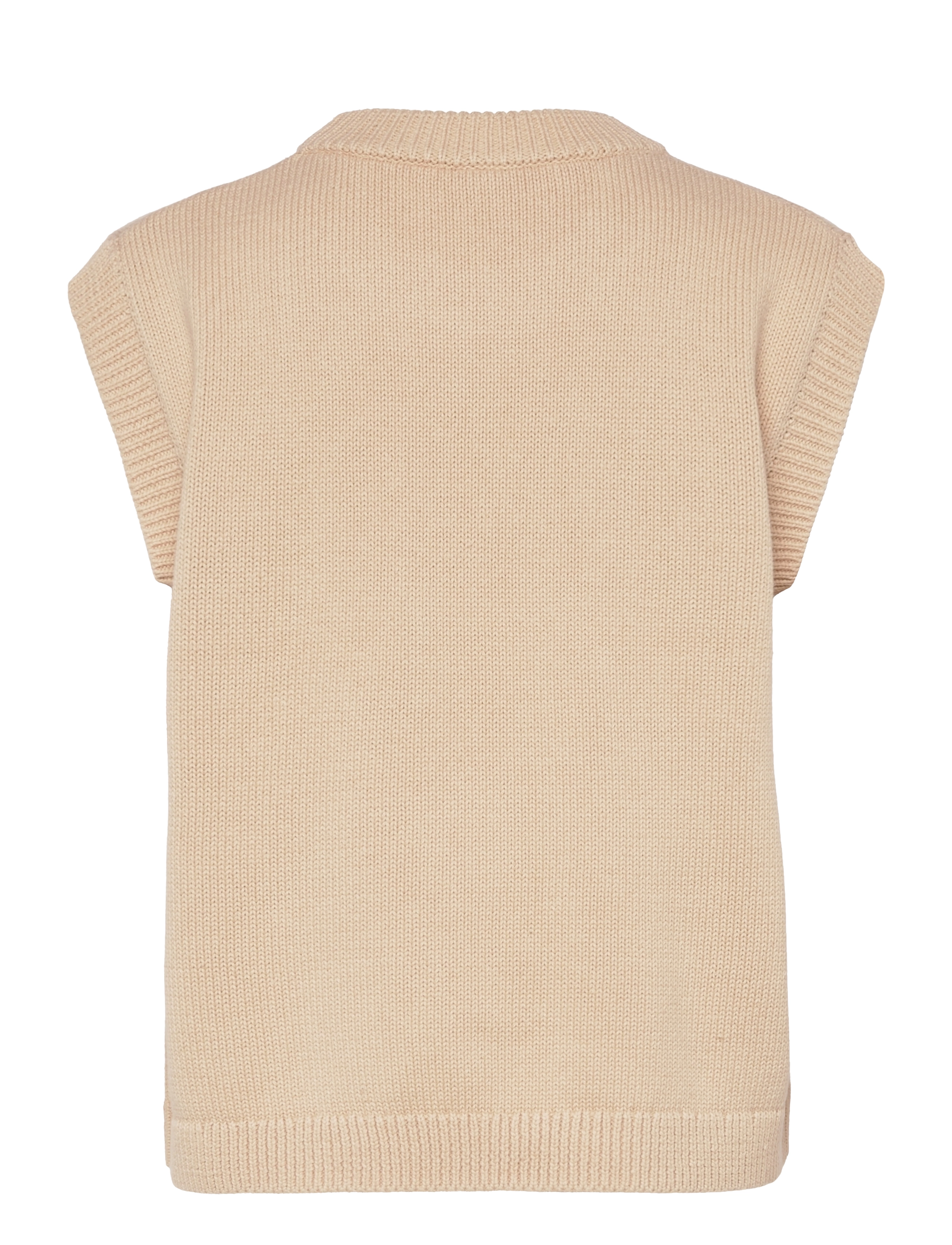 Becksöndergaard - Elvira Knit Vest - whitecap gray - 1