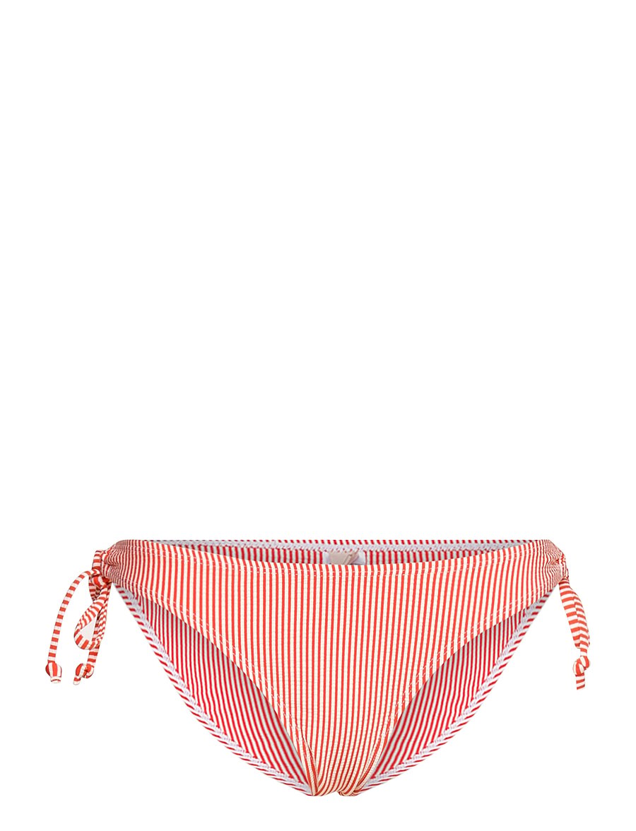 Becksöndergaard - Striba Bibi Bikini Briefs - küljelt seotavad bikiinid - grenadine - 0