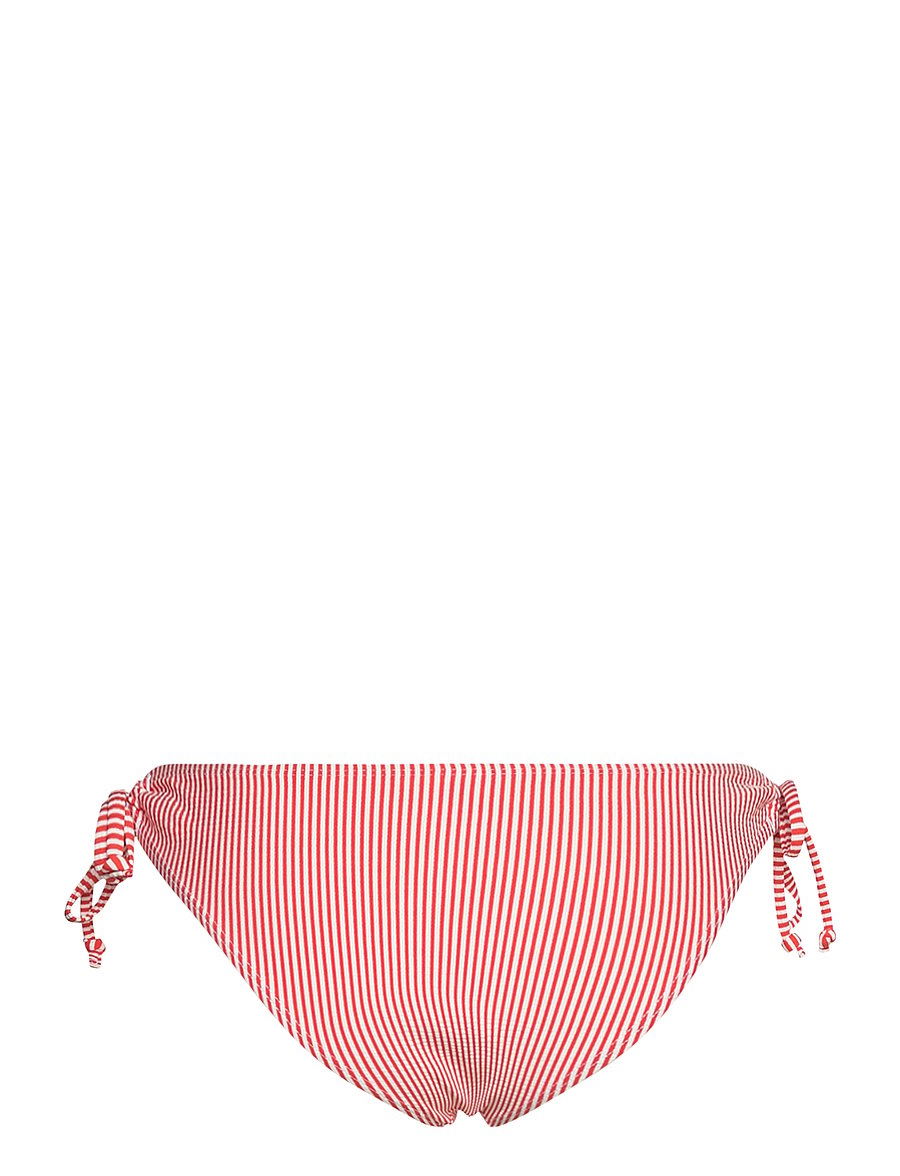 Becksöndergaard - Striba Bibi Bikini Briefs - küljelt seotavad bikiinid - grenadine - 1