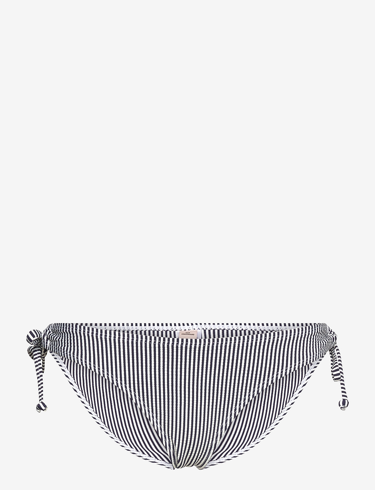 Becksöndergaard - Striba Bibi Bikini Briefs - side tie bikinier - maritime blue - 0