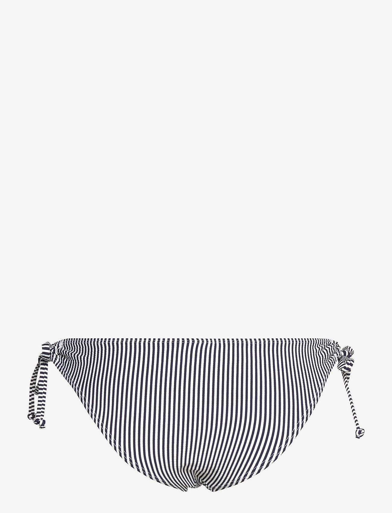 Becksöndergaard - Striba Bibi Bikini Briefs - side tie bikinier - maritime blue - 1