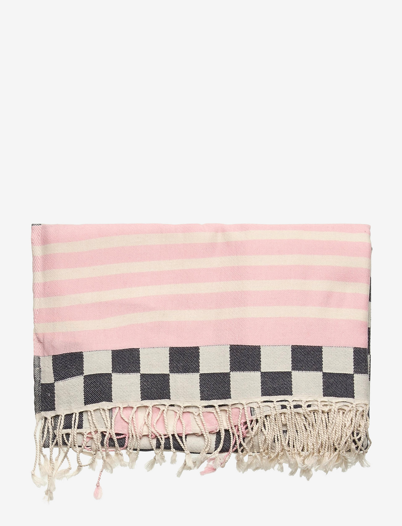 Becksöndergaard - Solara Check Towel - maritime blue - 0