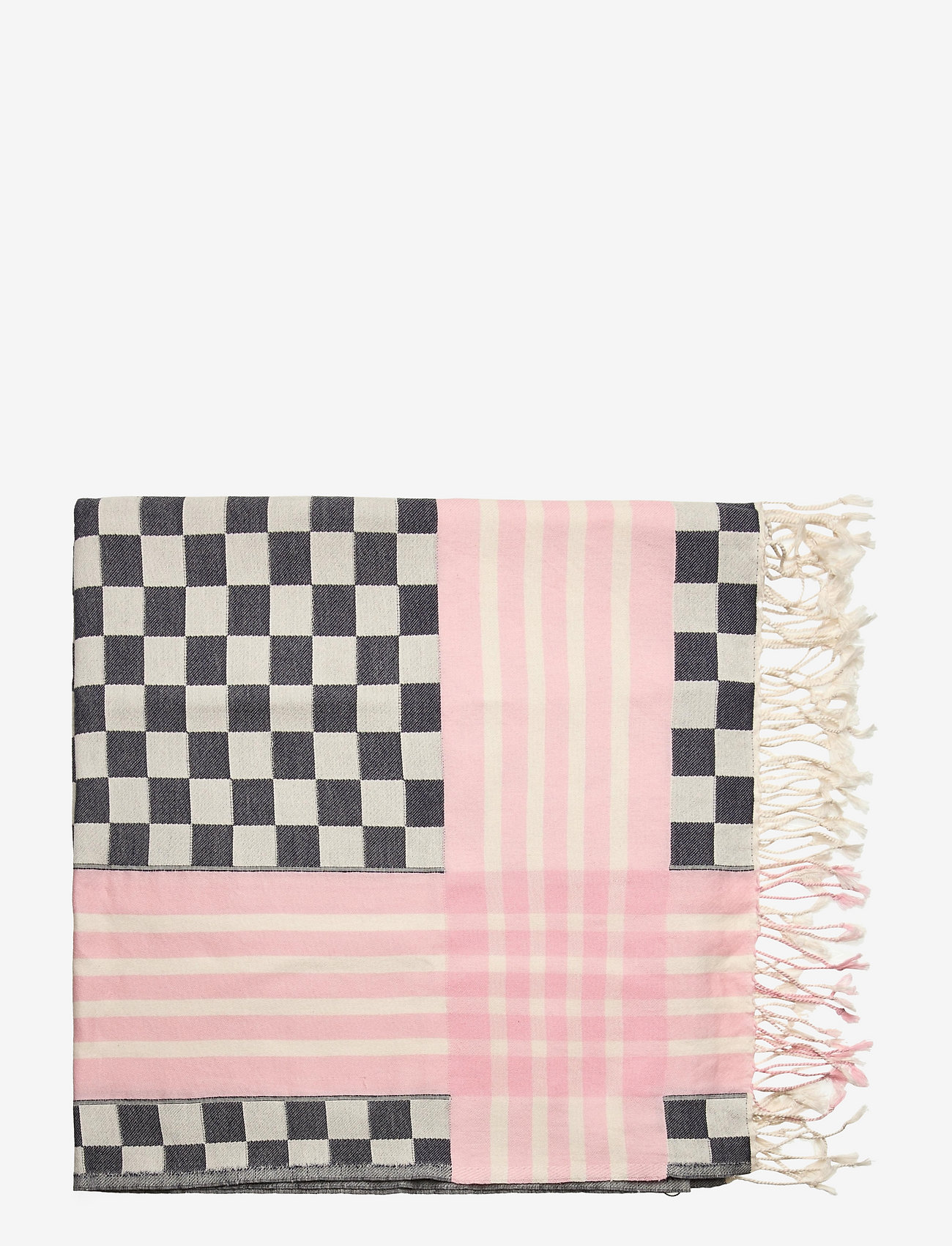 Becksöndergaard - Solara Check Towel - maritime blue - 1