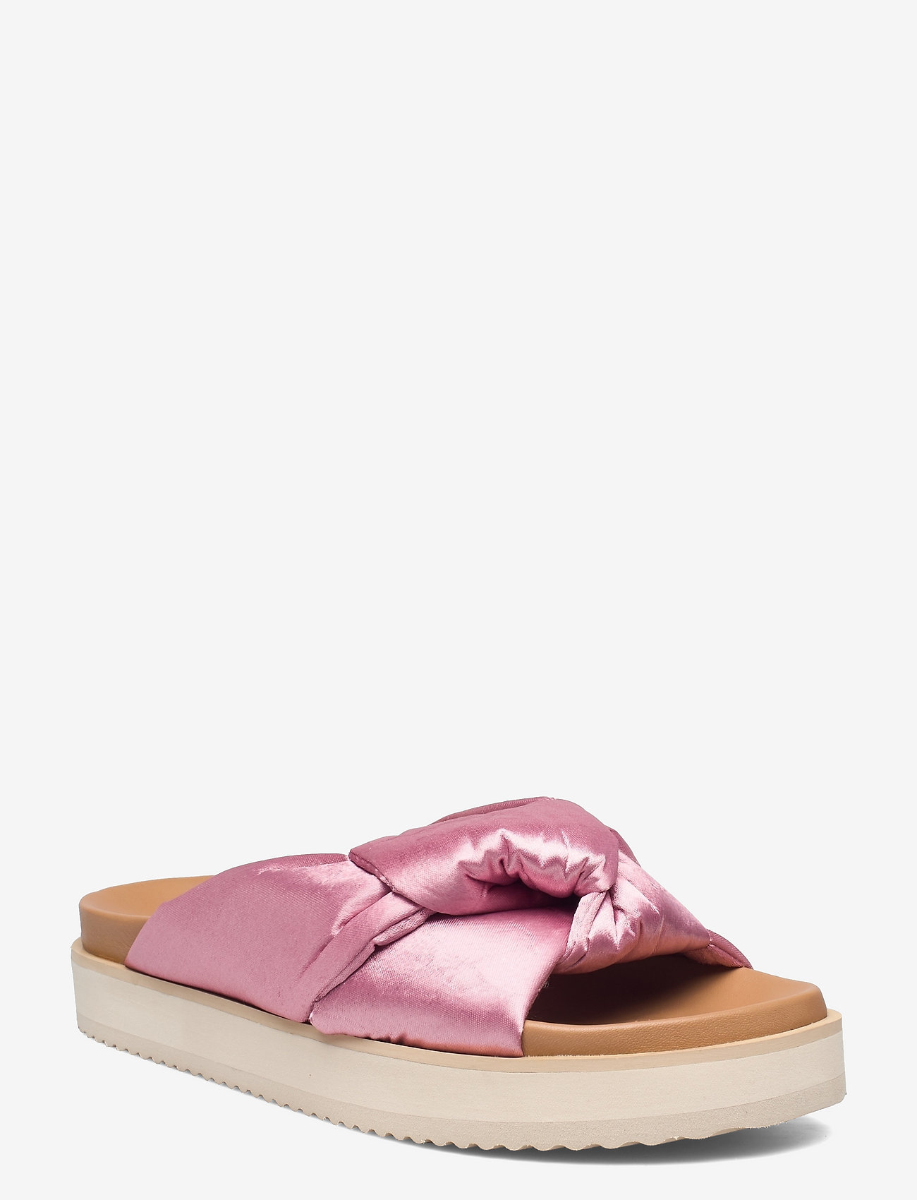 Becksöndergaard - Adelle Knot Sandal - flade sandaler - candy pink - 0