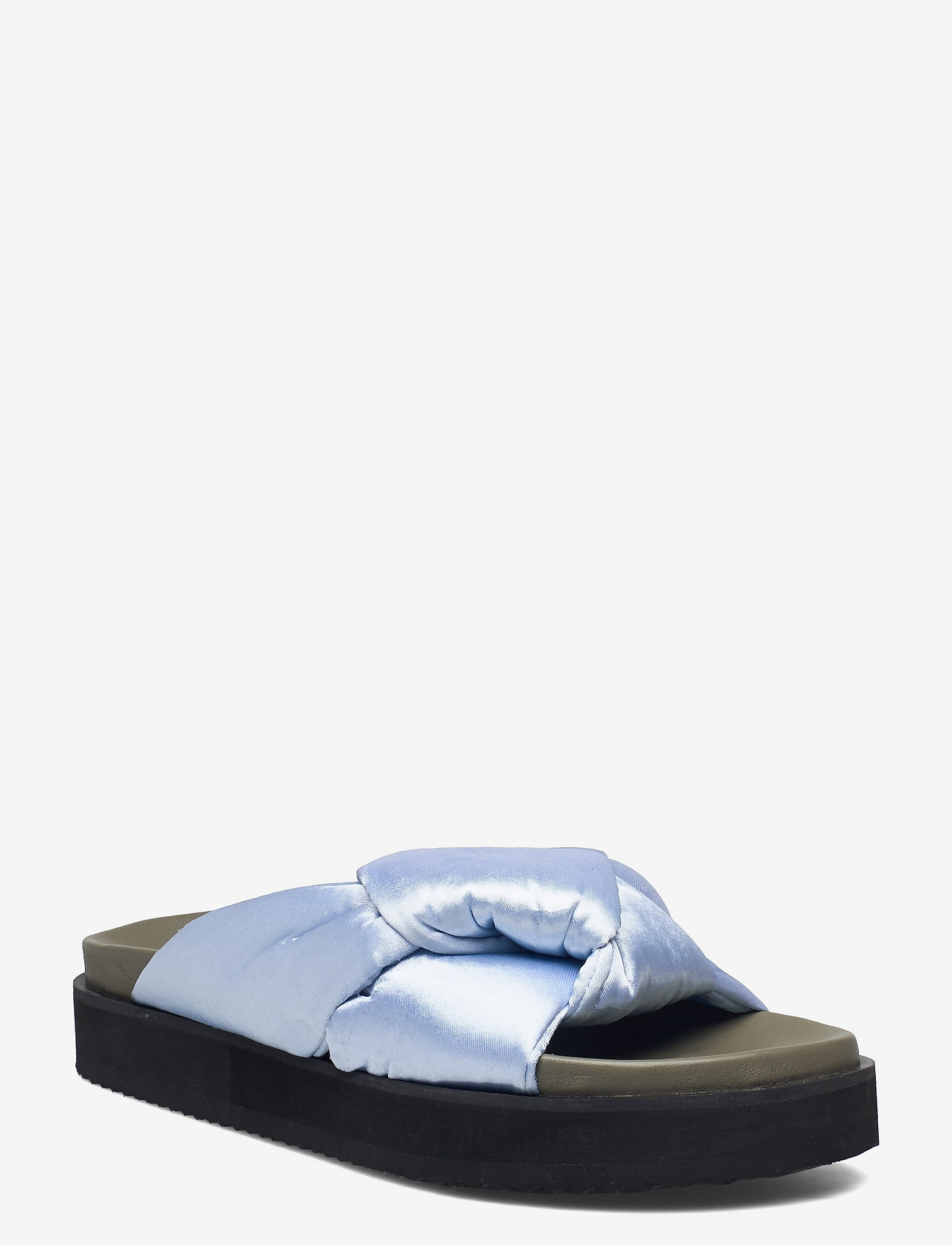 Becksöndergaard - Adelle Knot Sandal - flade sandaler - cashmere blue - 0