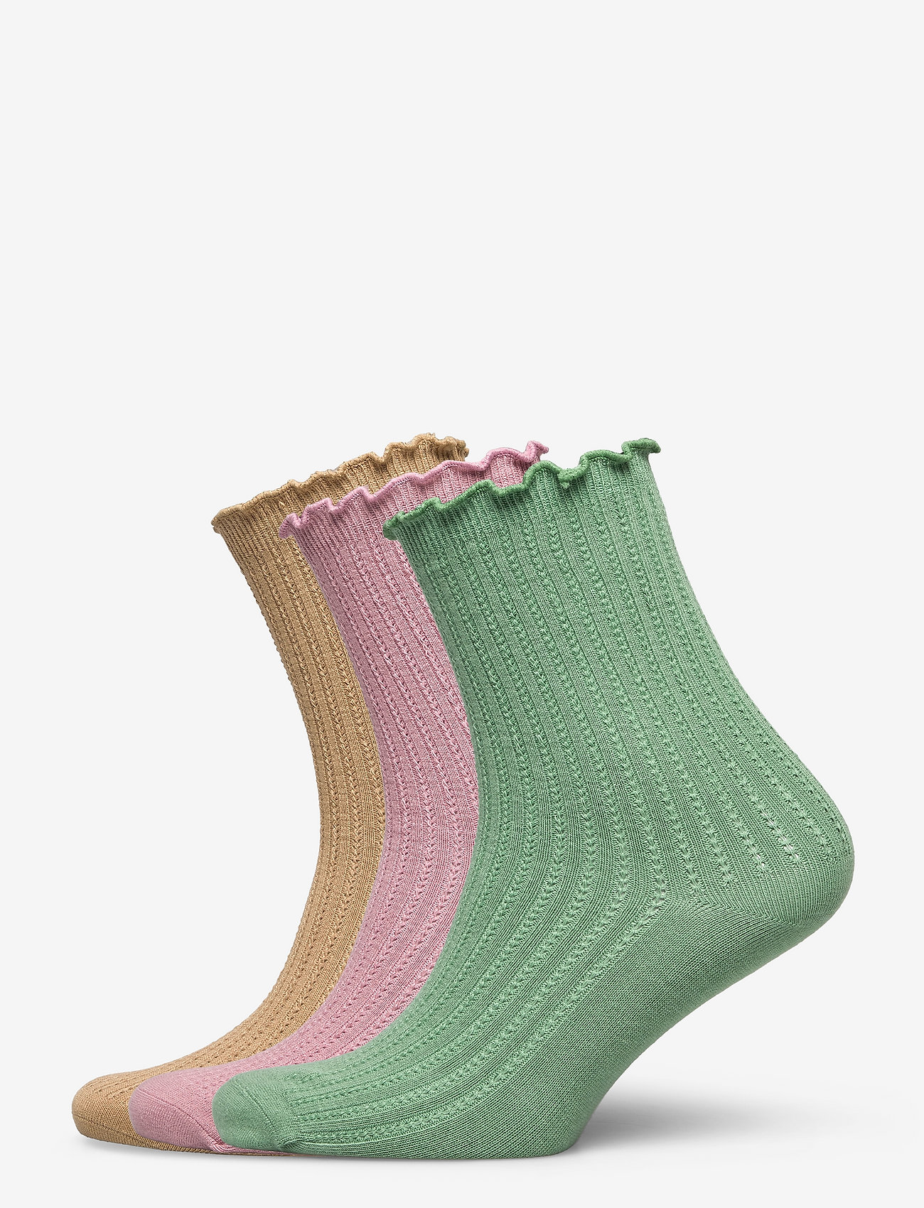 Becksöndergaard - Mix Sock Pack W.1 - semolina/basil/rose - 0