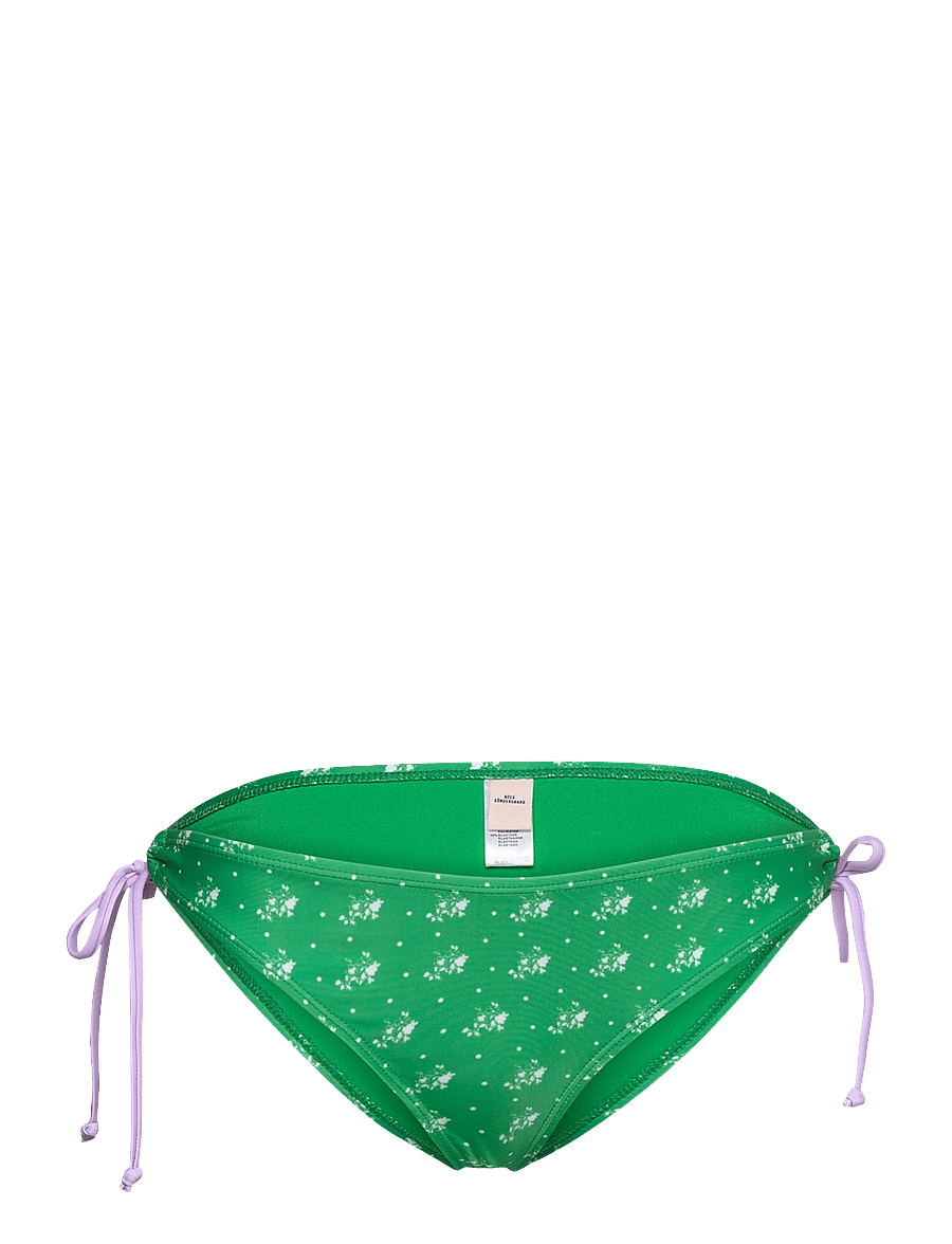 Becksöndergaard - Irisa Bibi Bikini Briefs - solmittavat bikinit - bright green - 0