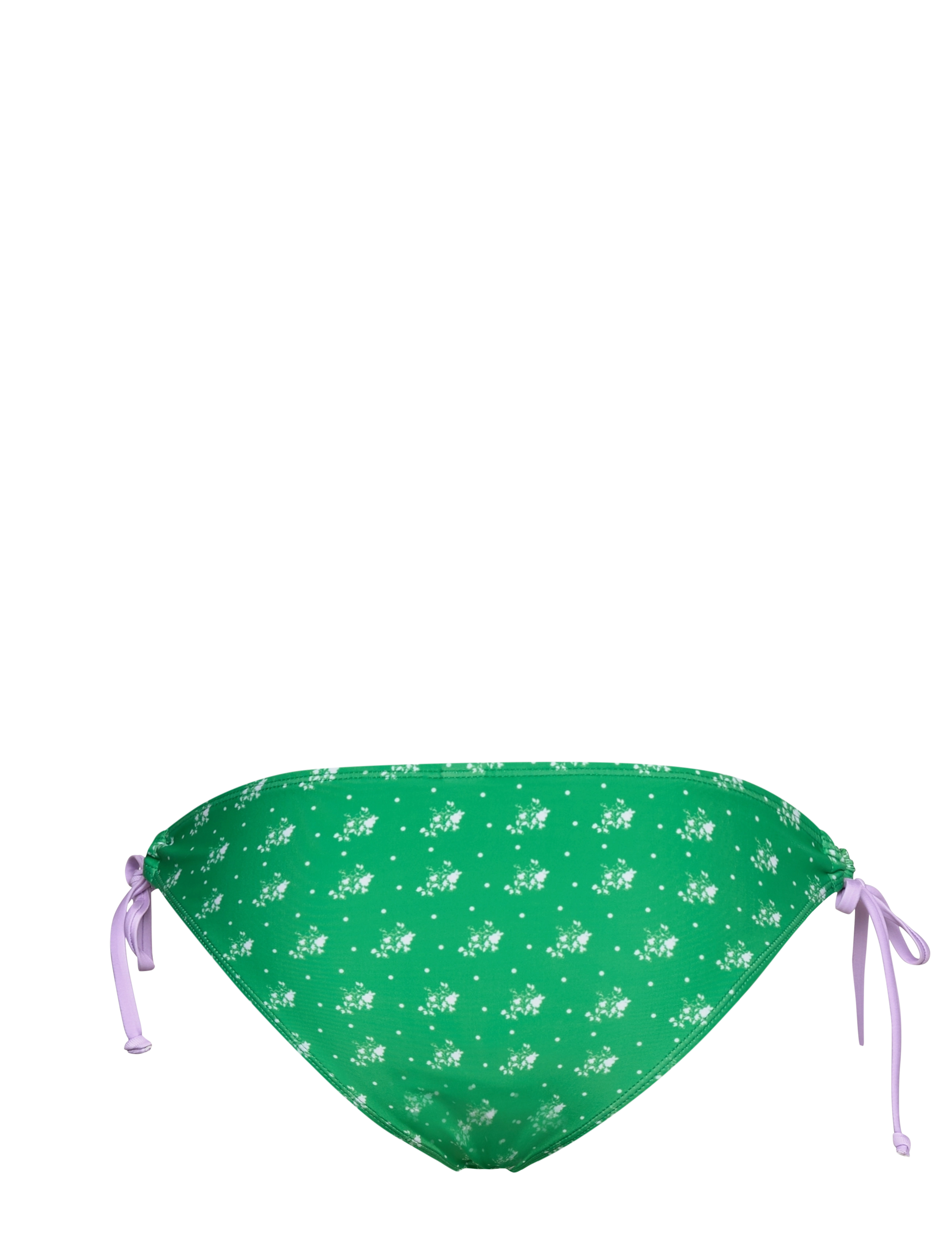 Becksöndergaard - Irisa Bibi Bikini Briefs - side tie bikinier - bright green - 1