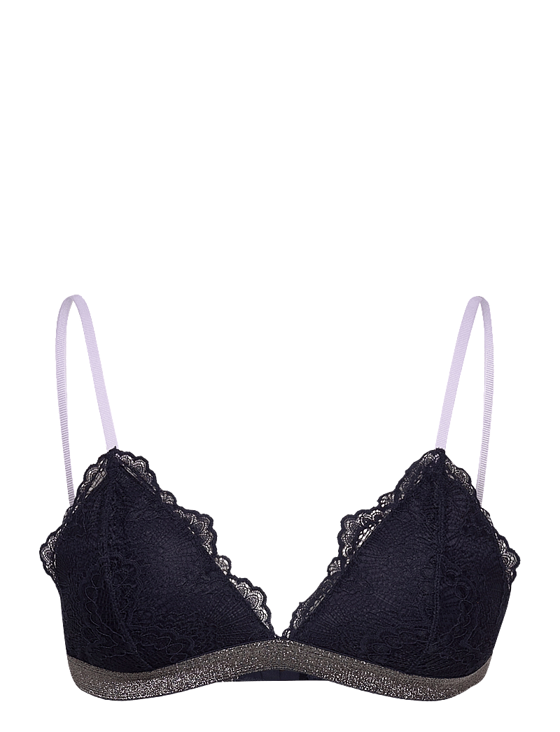Becksöndergaard - Wave Lace Tyla Bra - rinnahoidja - dark blue - 0