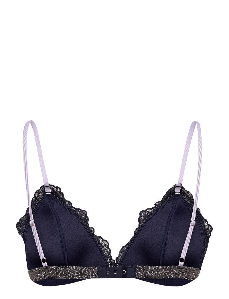 Becksöndergaard - Wave Lace Tyla Bra - rinnahoidja - dark blue - 1