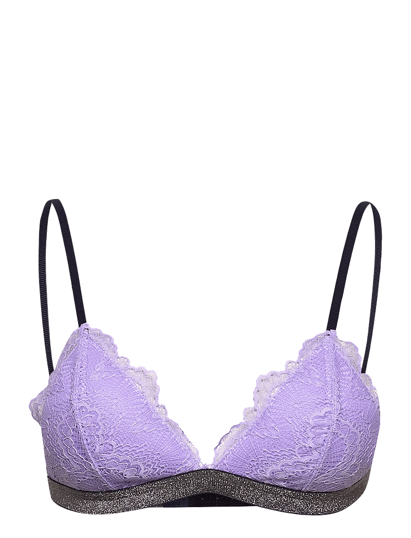 Becksöndergaard - Wave Lace Tyla Bra - bralette - paisley purple - 0