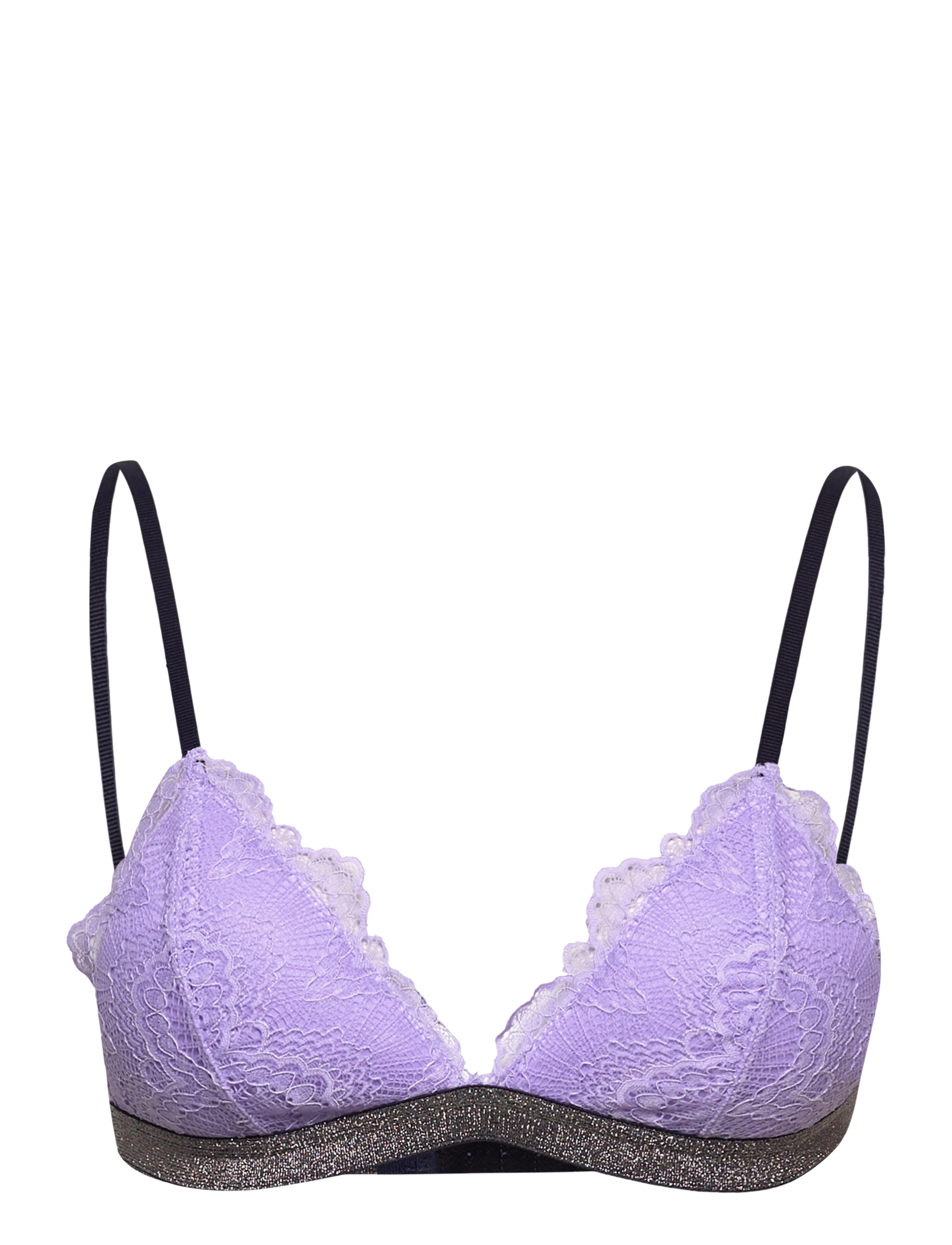 Becksöndergaard Wave Lace Tyla Bra - Undertøj - PAISLEY PURPLE / purple