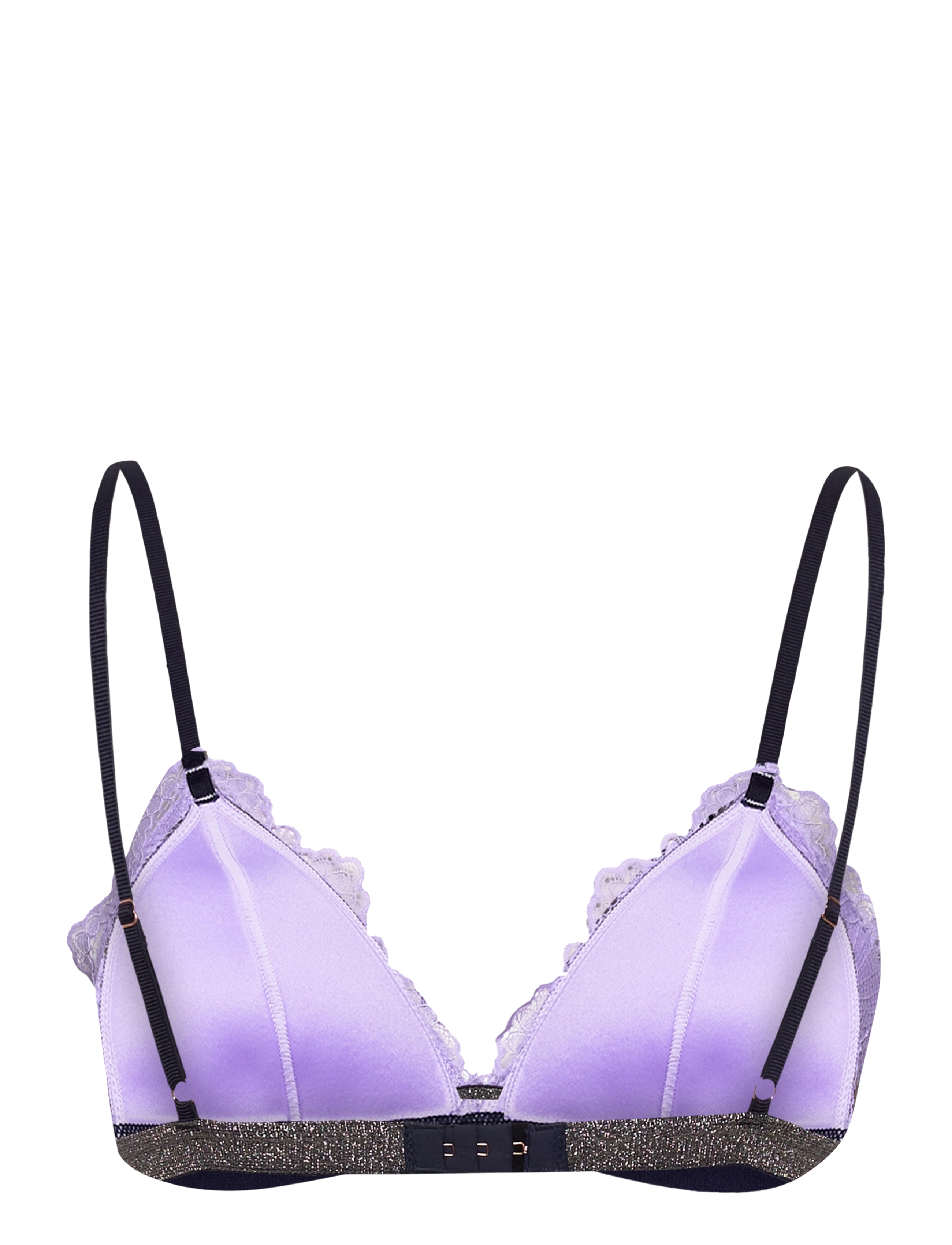 Becksöndergaard - Wave Lace Tyla Bra - bralette - paisley purple - 1