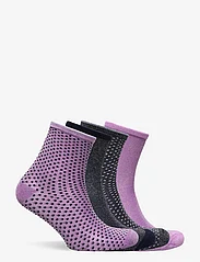 Becksöndergaard - Dina Solid +Dot Sock 4 Pack - ankle socks - nightsky/purple - 1