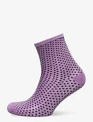 Becksöndergaard - Dina Solid +Dot Sock 4 Pack - laveste priser - nightsky/purple - 2