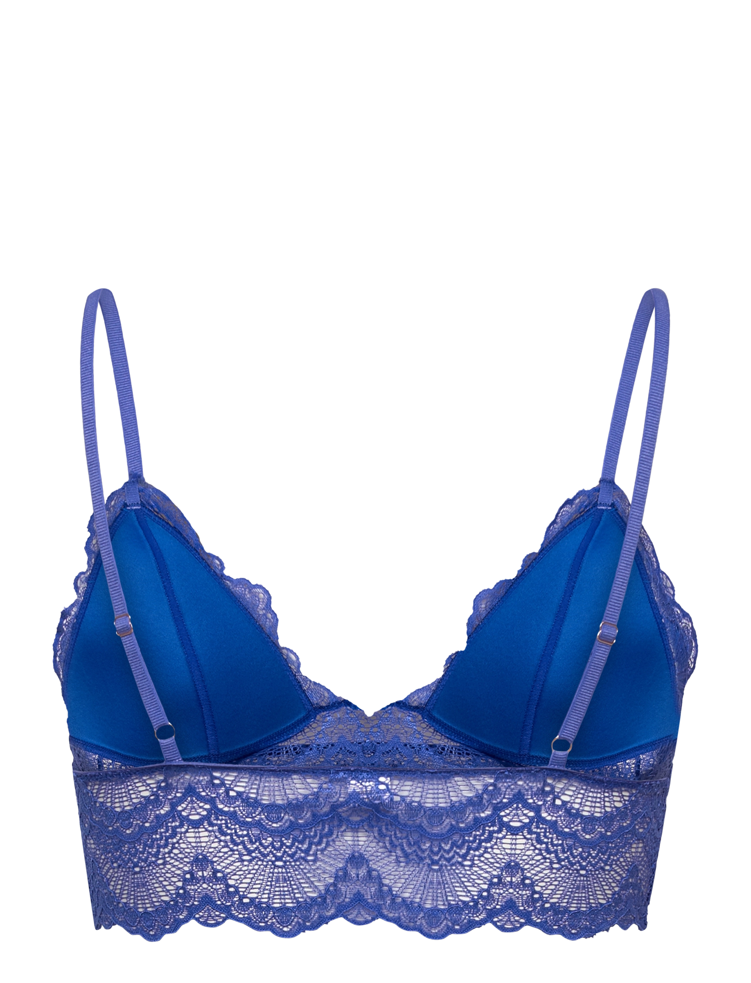Becksöndergaard - Wave Lace Zoe Bralette Top - dazzling blue - 1