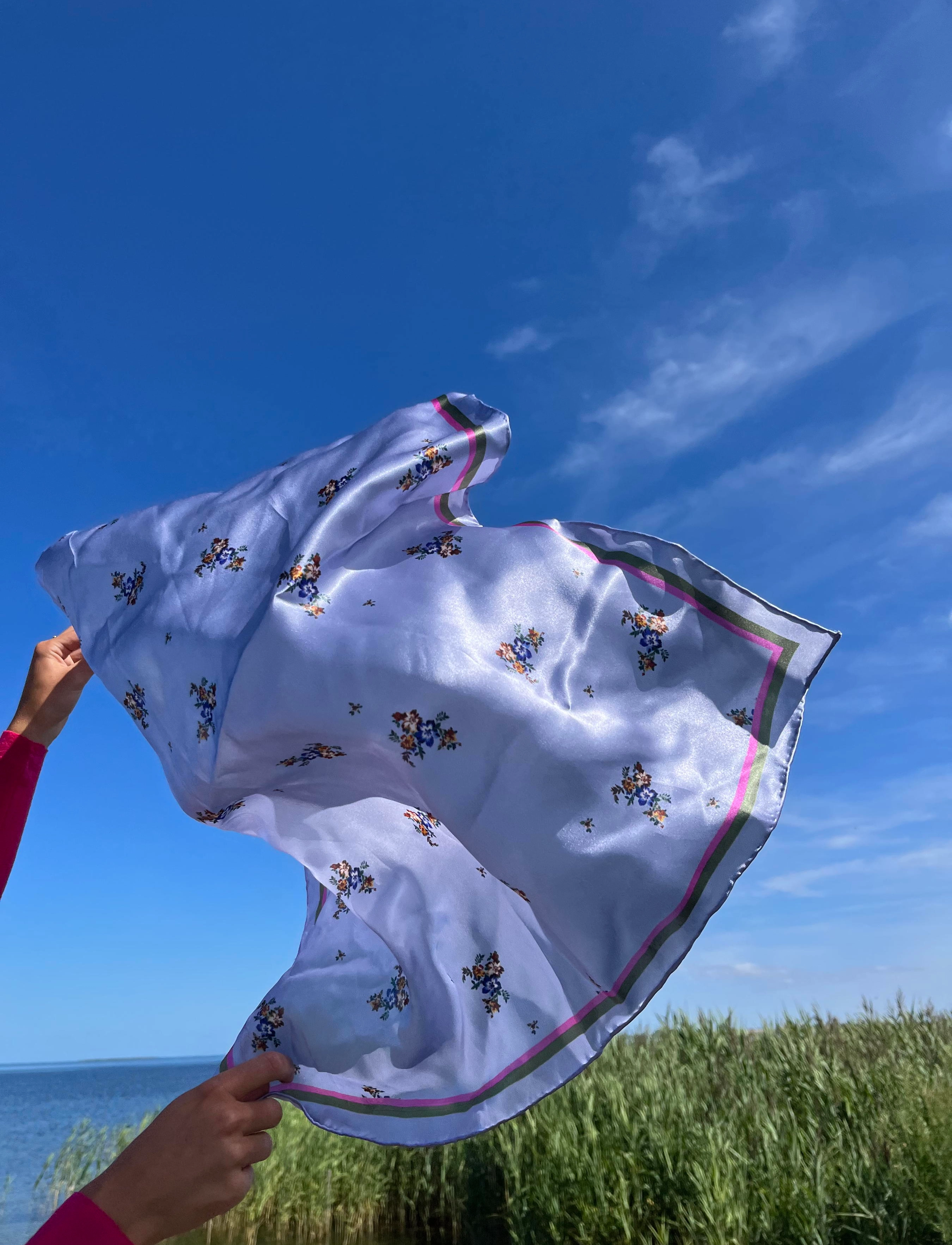 Becksöndergaard - Elda Sia Scarf - purple heather - 3