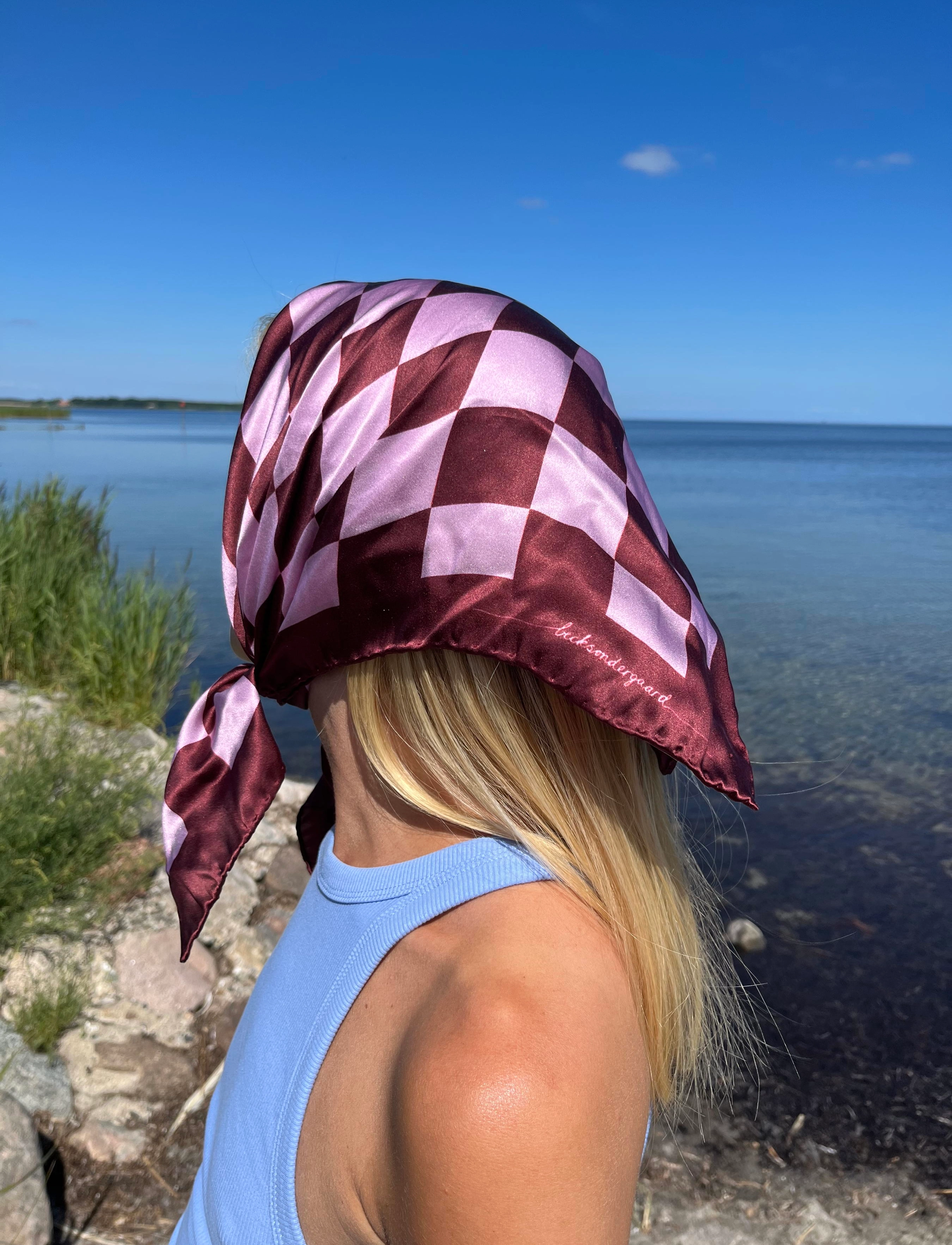 Becksöndergaard - Petula Sia Scarf - zinfandel - 4