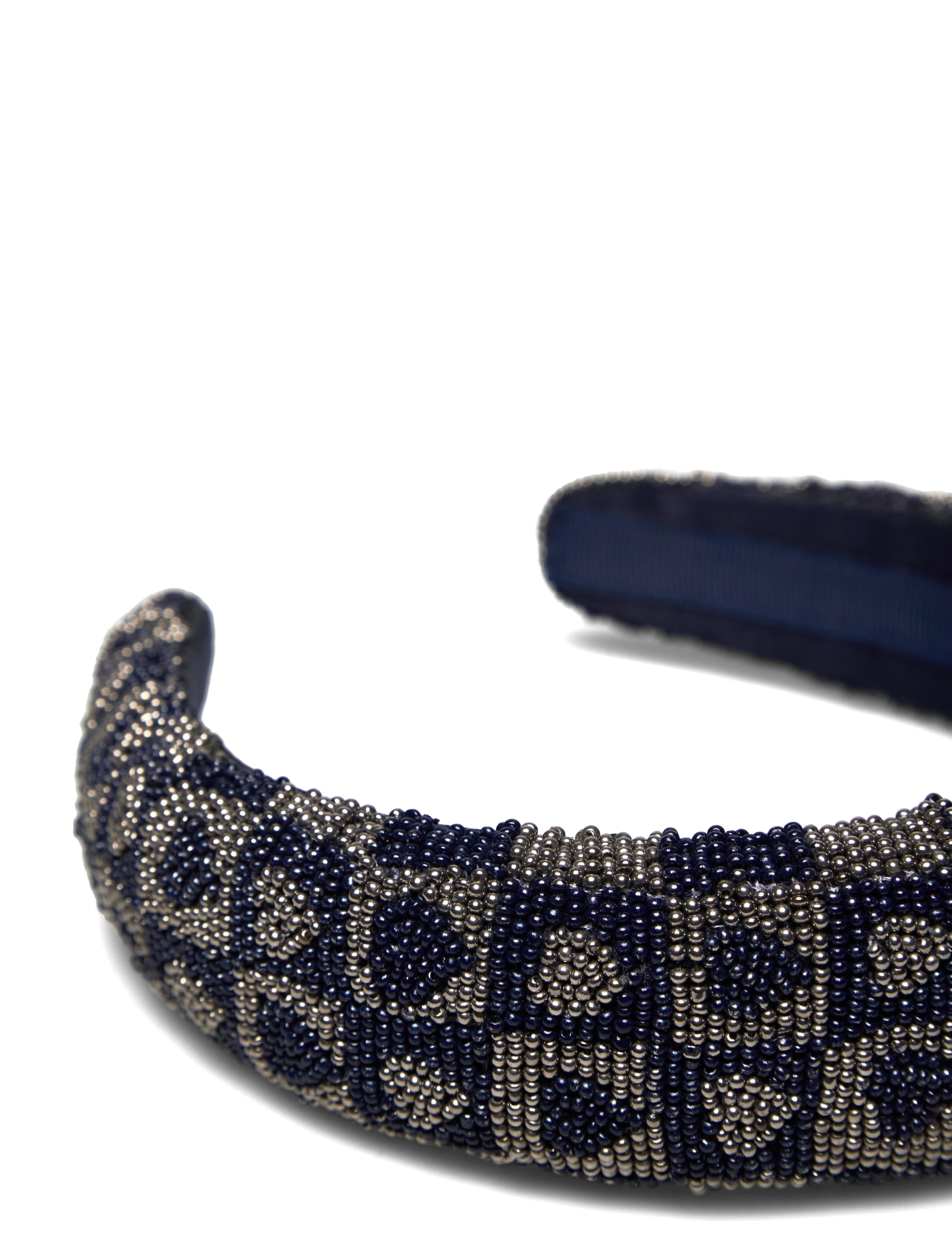 Becksöndergaard - Prudence Beaded Hairbrace - maritime blue - 1