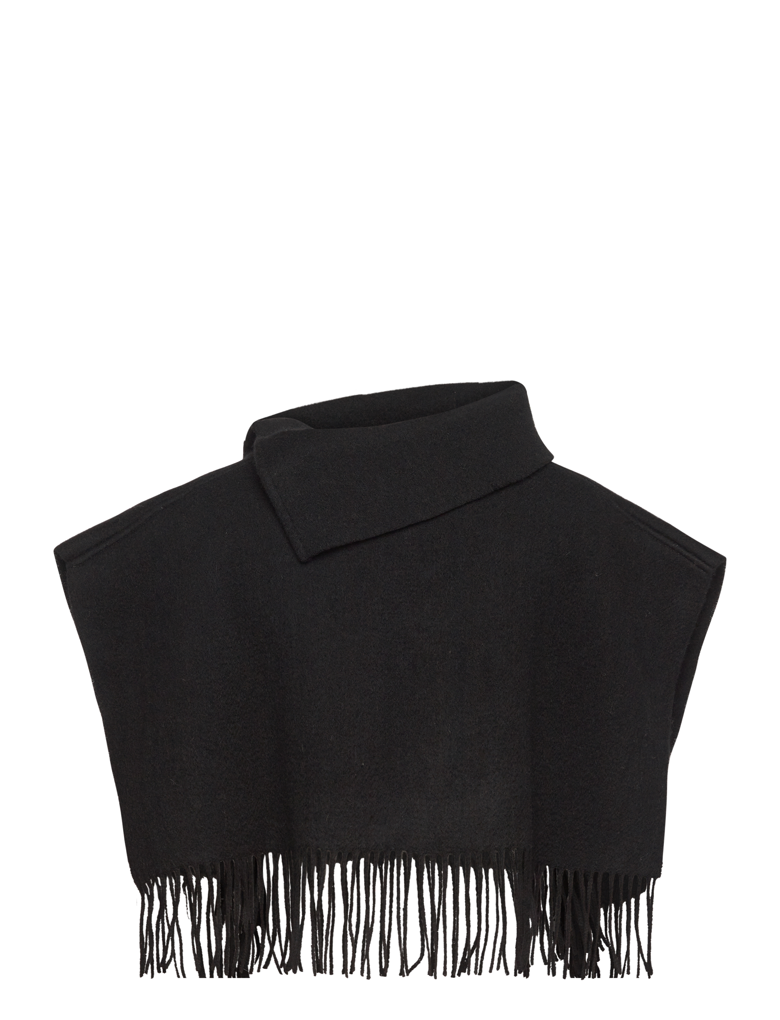 Becksöndergaard - Solid Crystal Poncho - black - 1