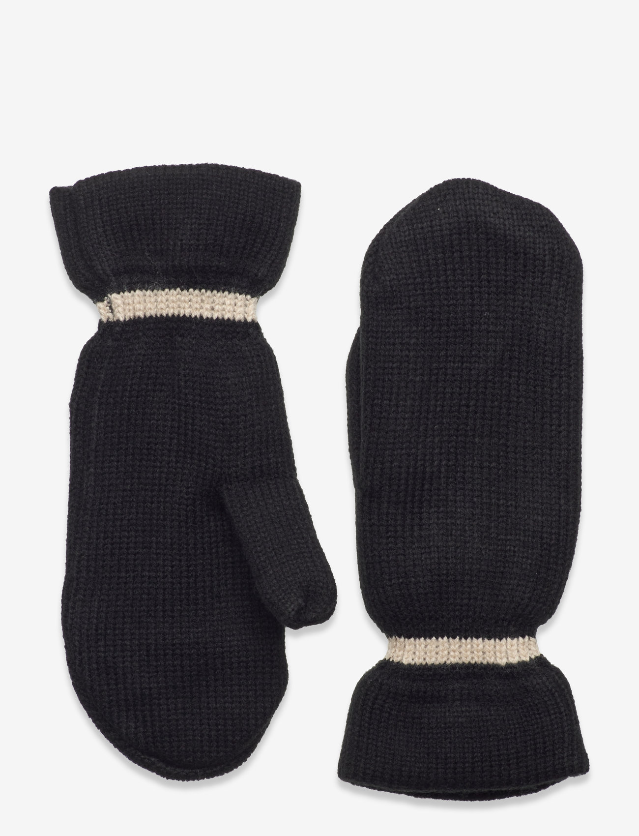 Becksöndergaard - Solid Emerald Mittens - black - 0
