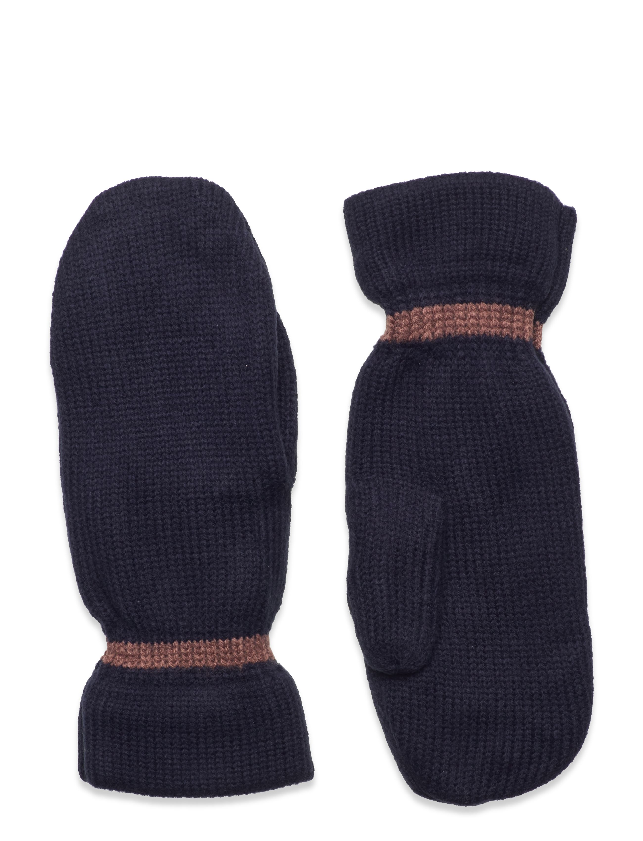 Solid Emerald Mittens - CLASSIC NAVY