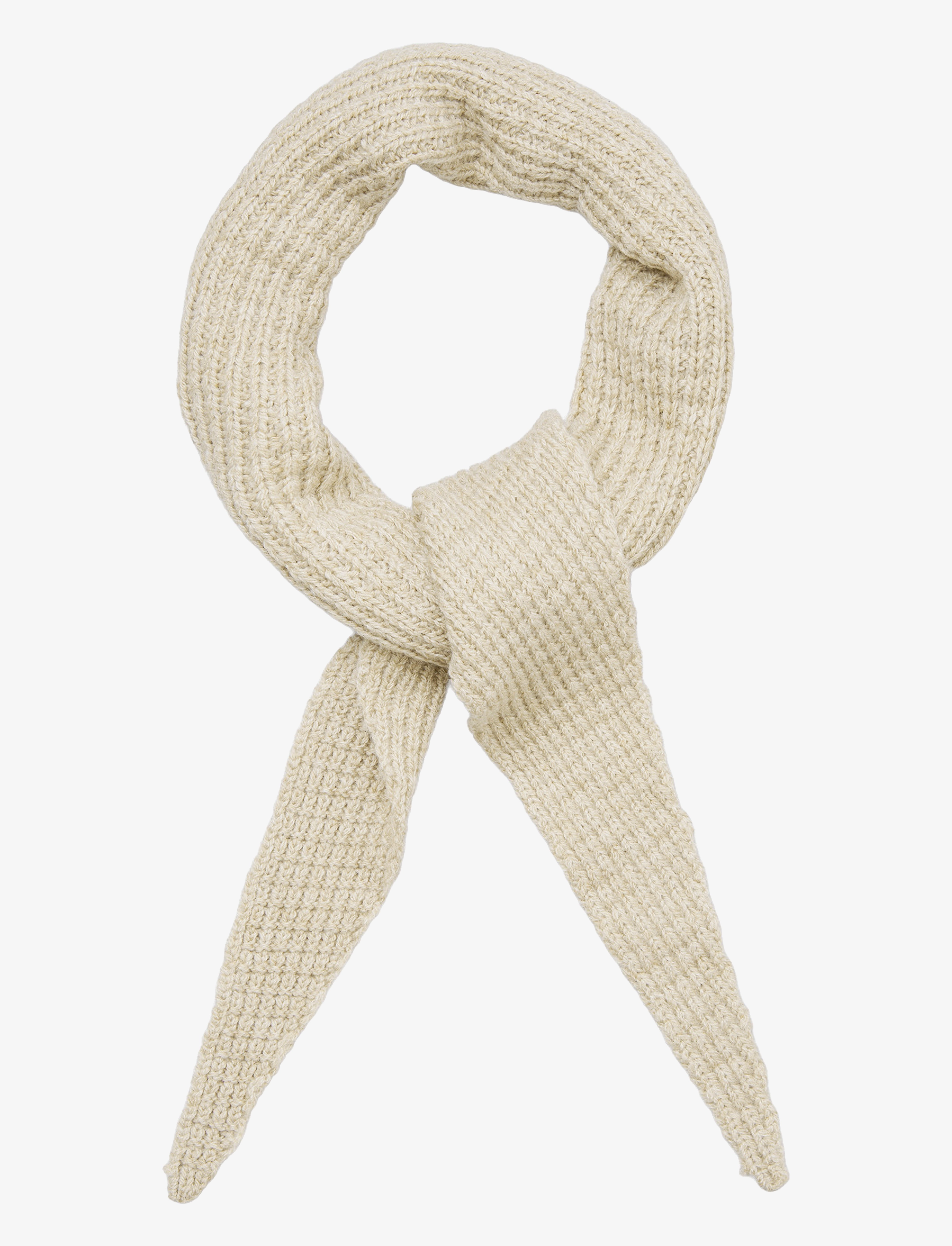 Matty Triangle Scarf - EGGNOG OFF WHITE