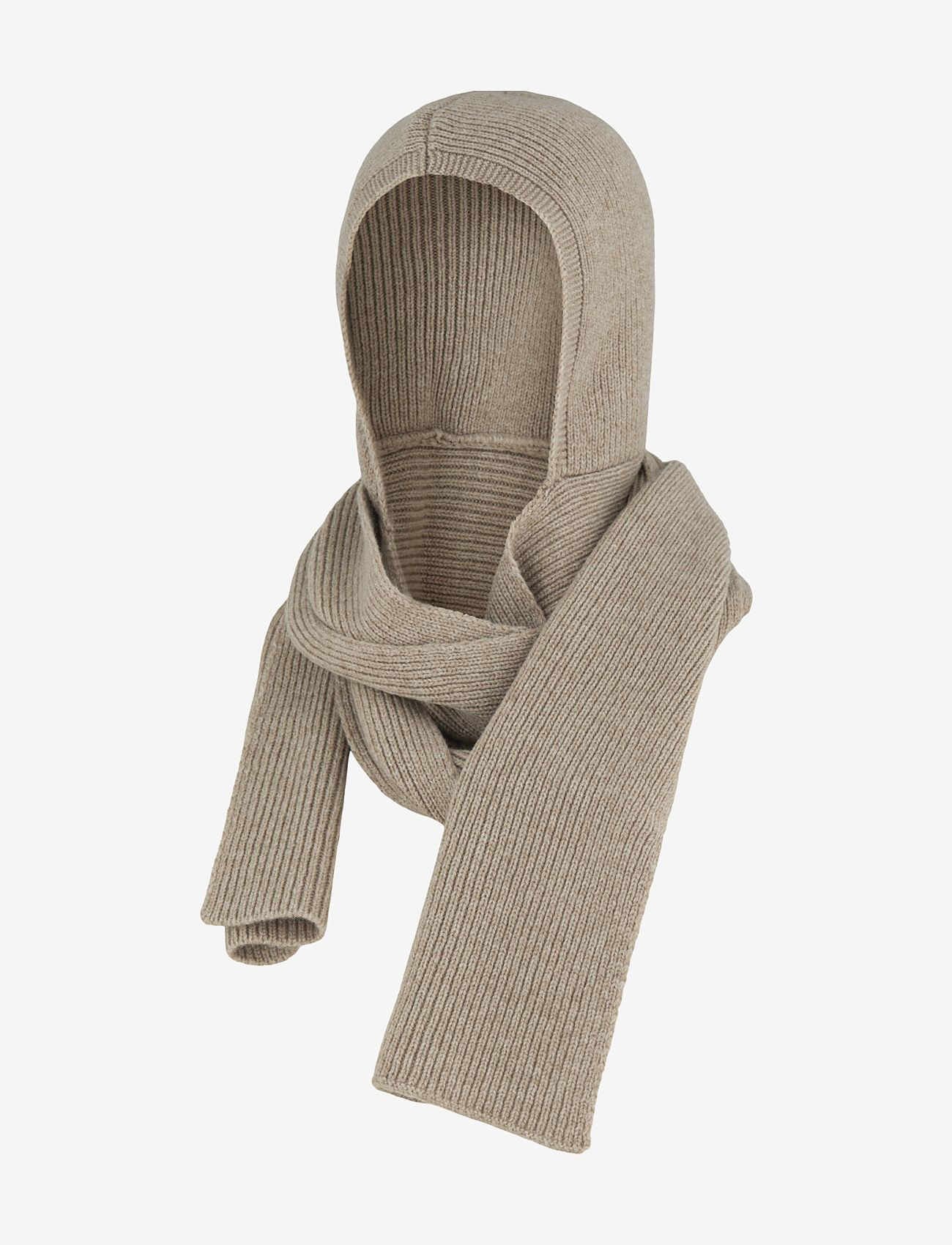Becksöndergaard - Matty Combo Scarf - dark beige melange - 0