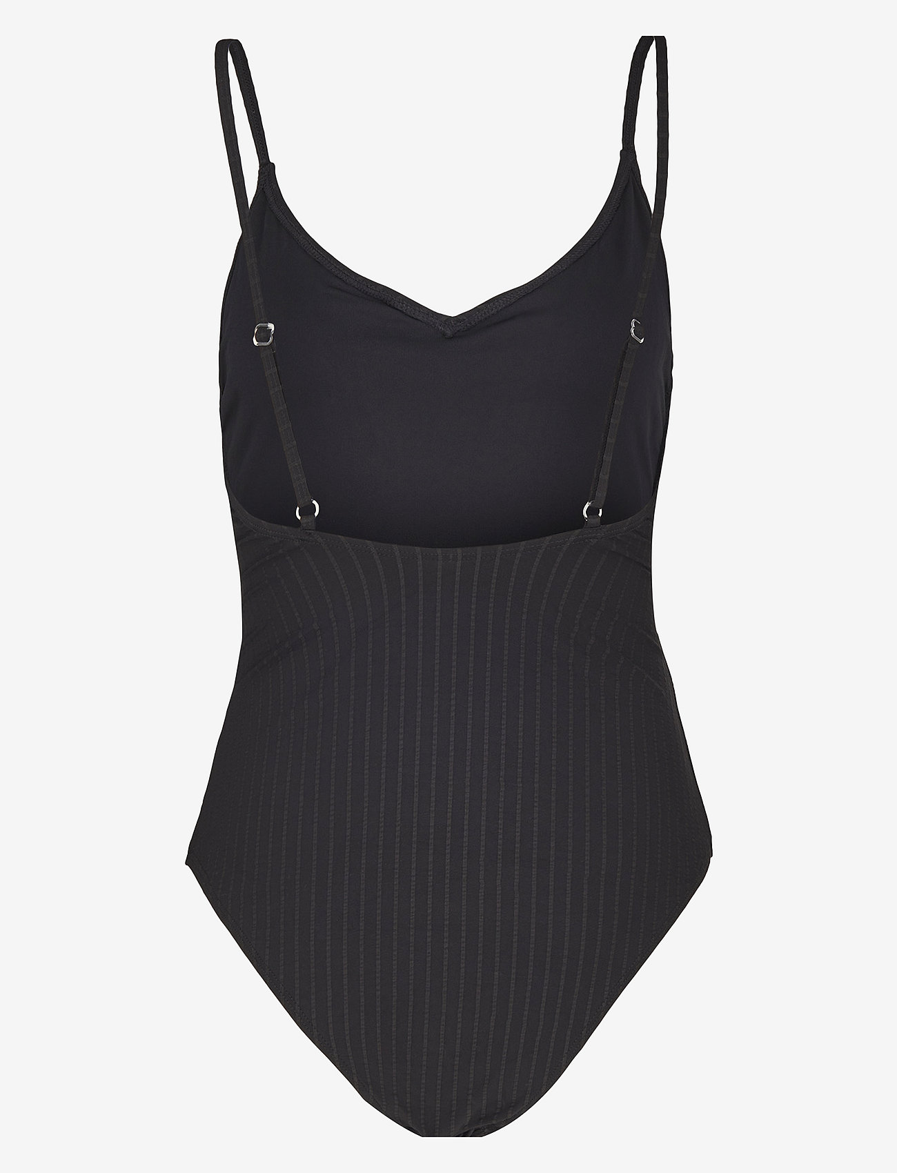 Becksöndergaard - Solid Bea Swimsuit - swimsuits - black - 1