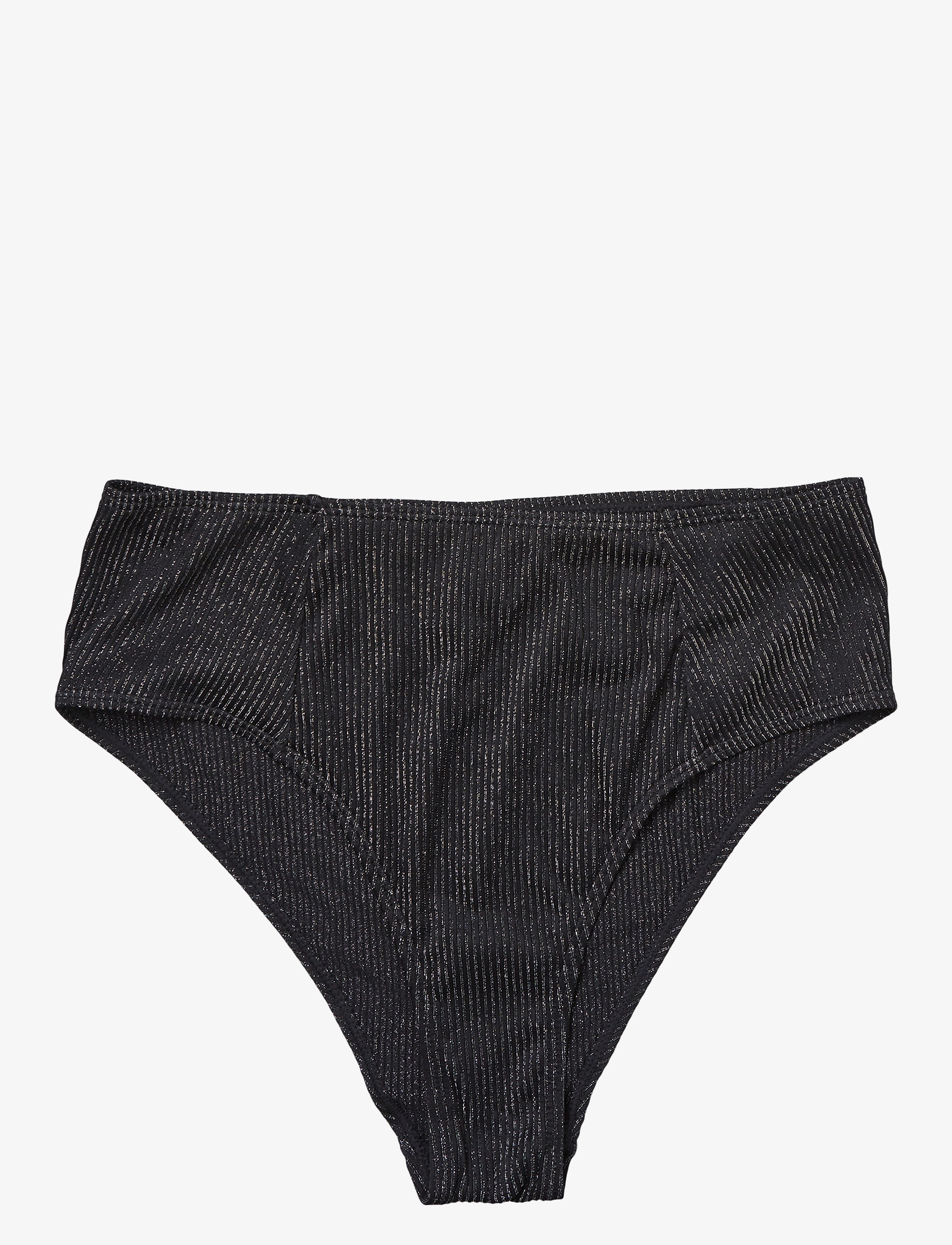 Becksöndergaard Lyx High Waist Bikini Briefs - Kleidung - BLACK / black