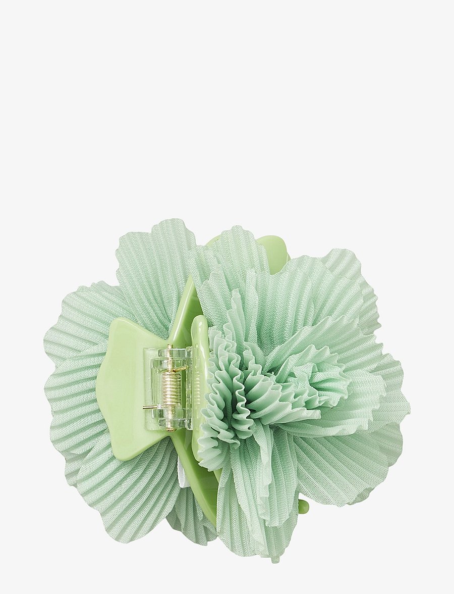 Becksöndergaard - Pliss? Flower Hair Claw - meadow green - 0