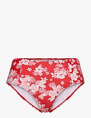 Becksöndergaard - Anuhea High Waist Bikini Briefs - bikinihosen mit hoher taille - red - 0