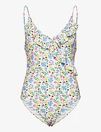 Ireni Bly Frill Swimsuit - MULTI COL.