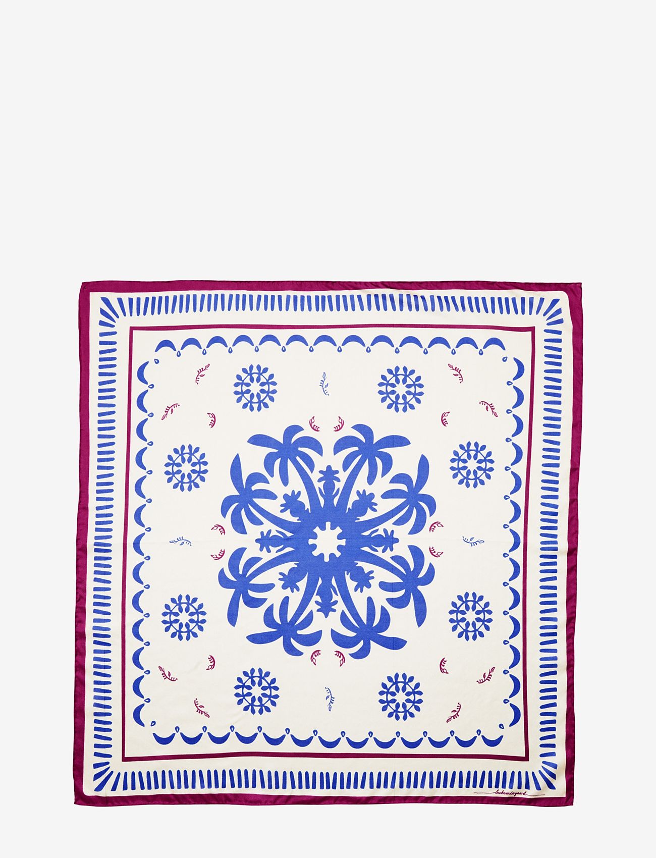Becksöndergaard - Palmira Sia Scarf - amparo blue - 1