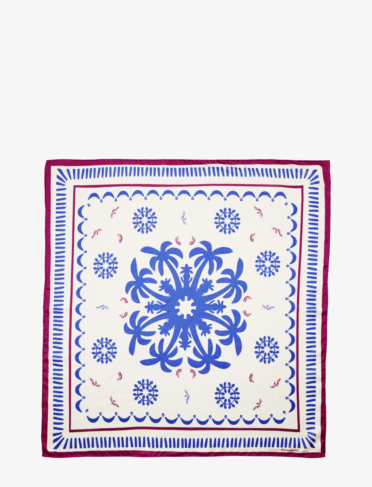Becksöndergaard - Palmira Sia Scarf - amparo blue - 1