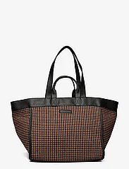 Becksöndergaard - Gingham Lily Bag - party wear at outlet prices - acorn brown - 0