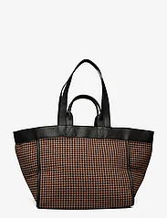 Becksöndergaard - Gingham Lily Bag - party wear at outlet prices - acorn brown - 1