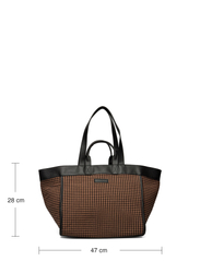 Becksöndergaard - Gingham Lily Bag - party wear at outlet prices - acorn brown - 5