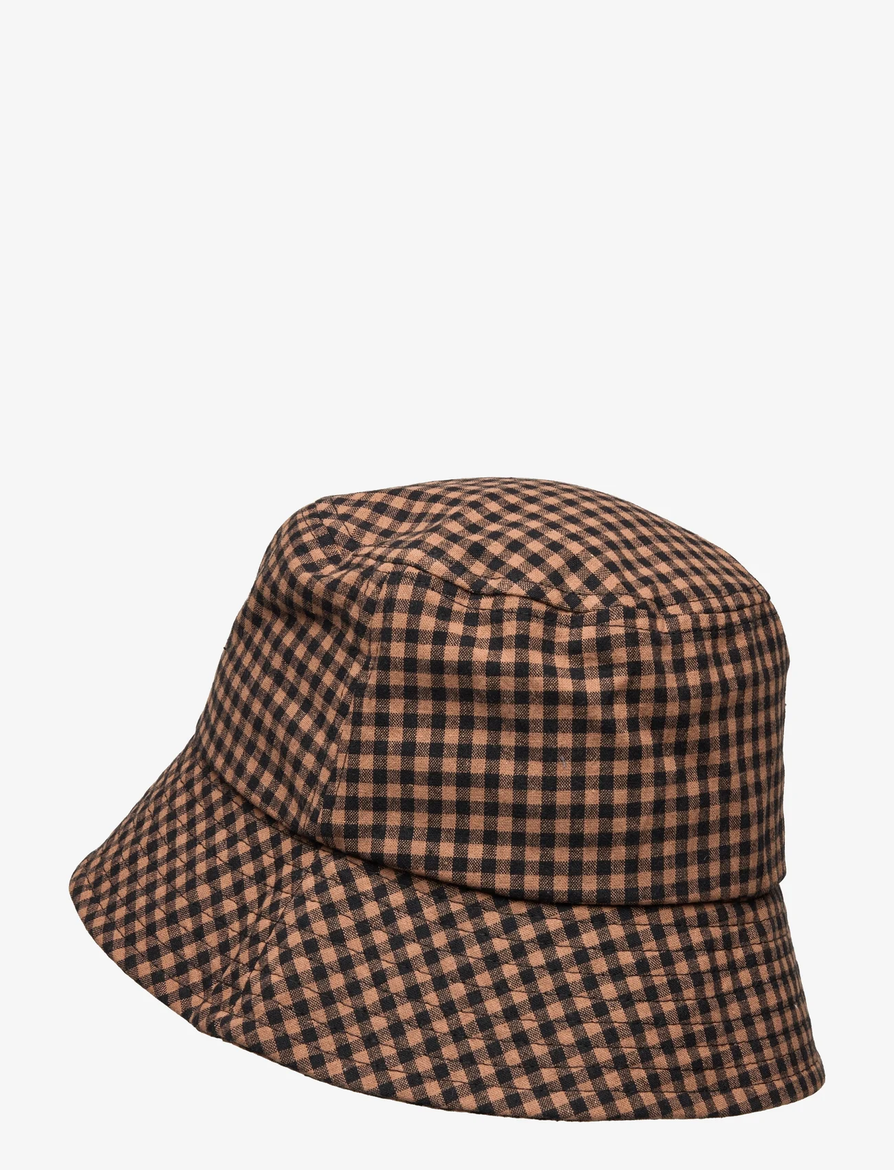 Becksöndergaard - Gingham Bucket Hat - mažiausios kainos - acorn brown - 1