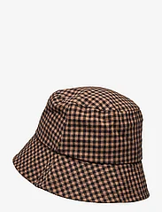 Becksöndergaard - Gingham Bucket Hat - laagste prijzen - acorn brown - 1
