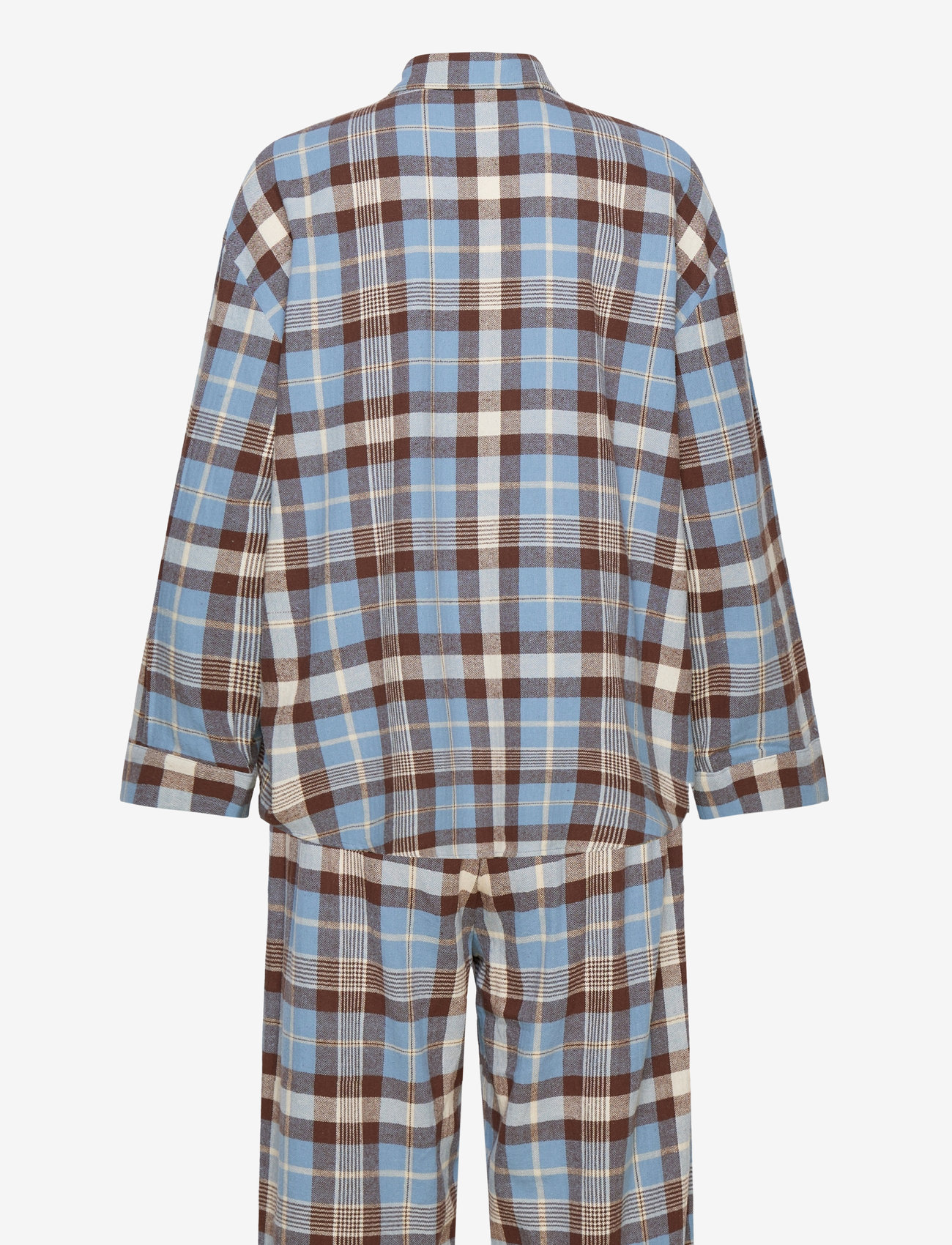 Becksöndergaard - Flannel Lounge Set - blue - 1