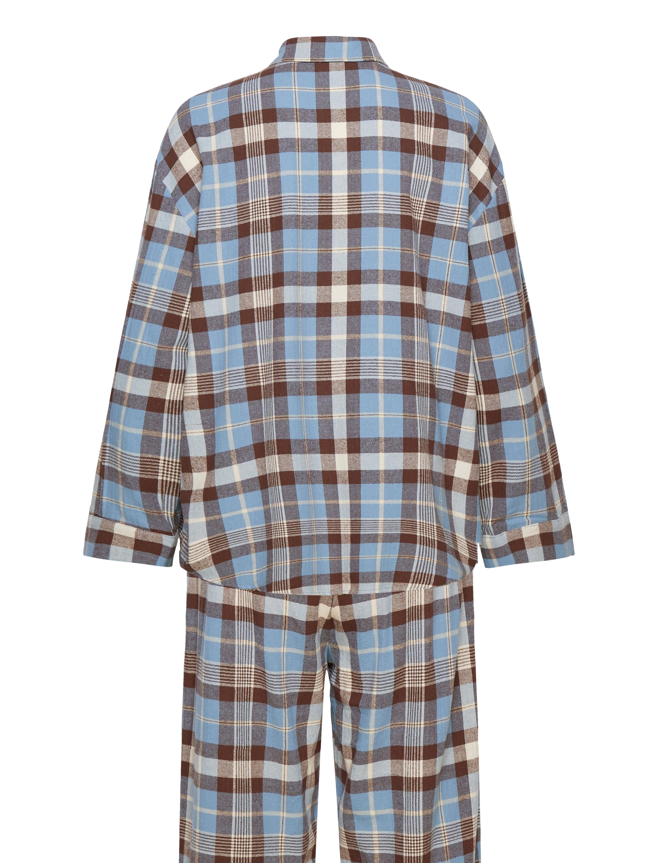 Becksöndergaard - Flannel Lounge Set - blue - 1