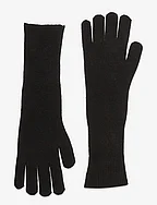 Woona Long Gloves - BLACK
