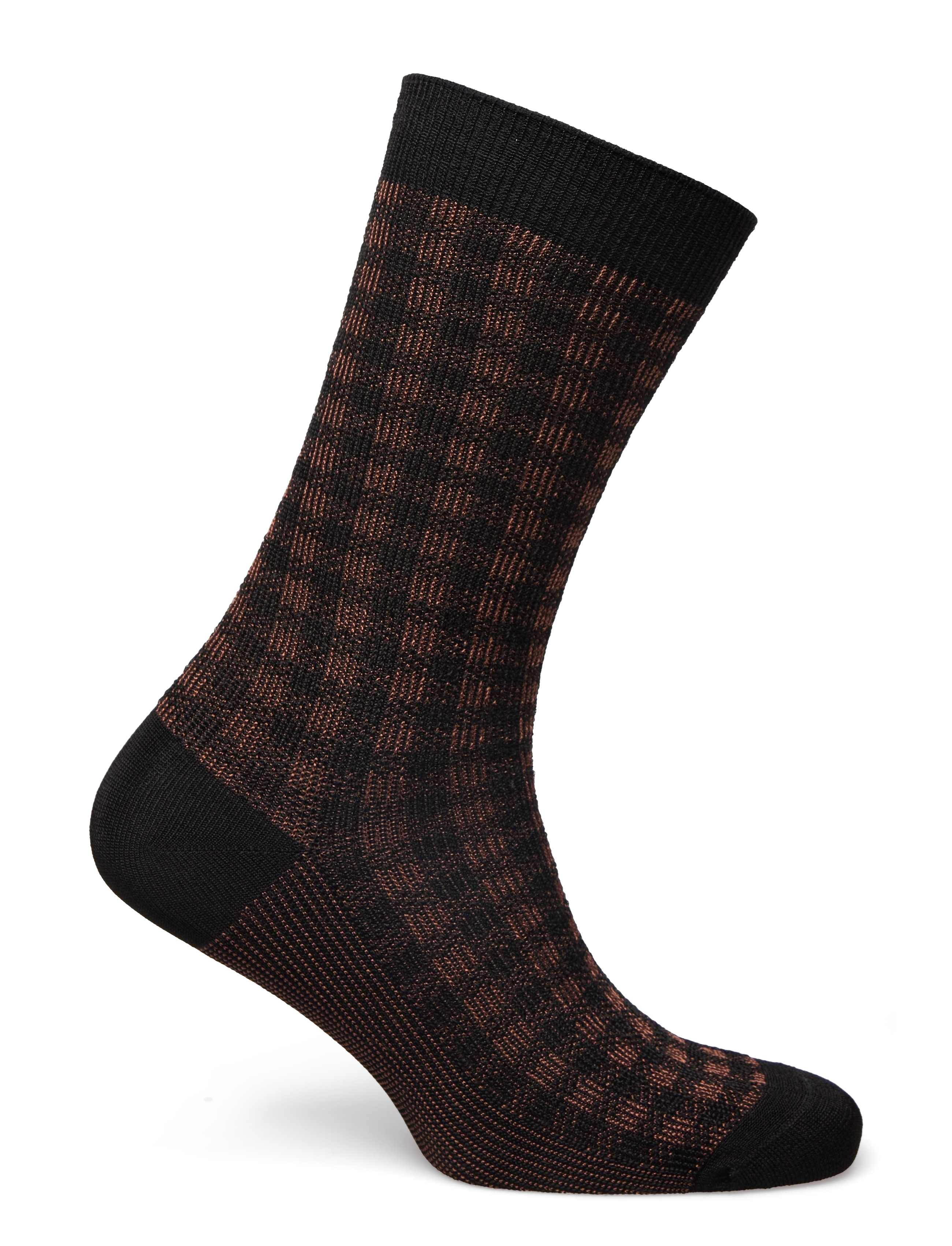 Becksöndergaard - Gingham Cotta Sock - black - 1