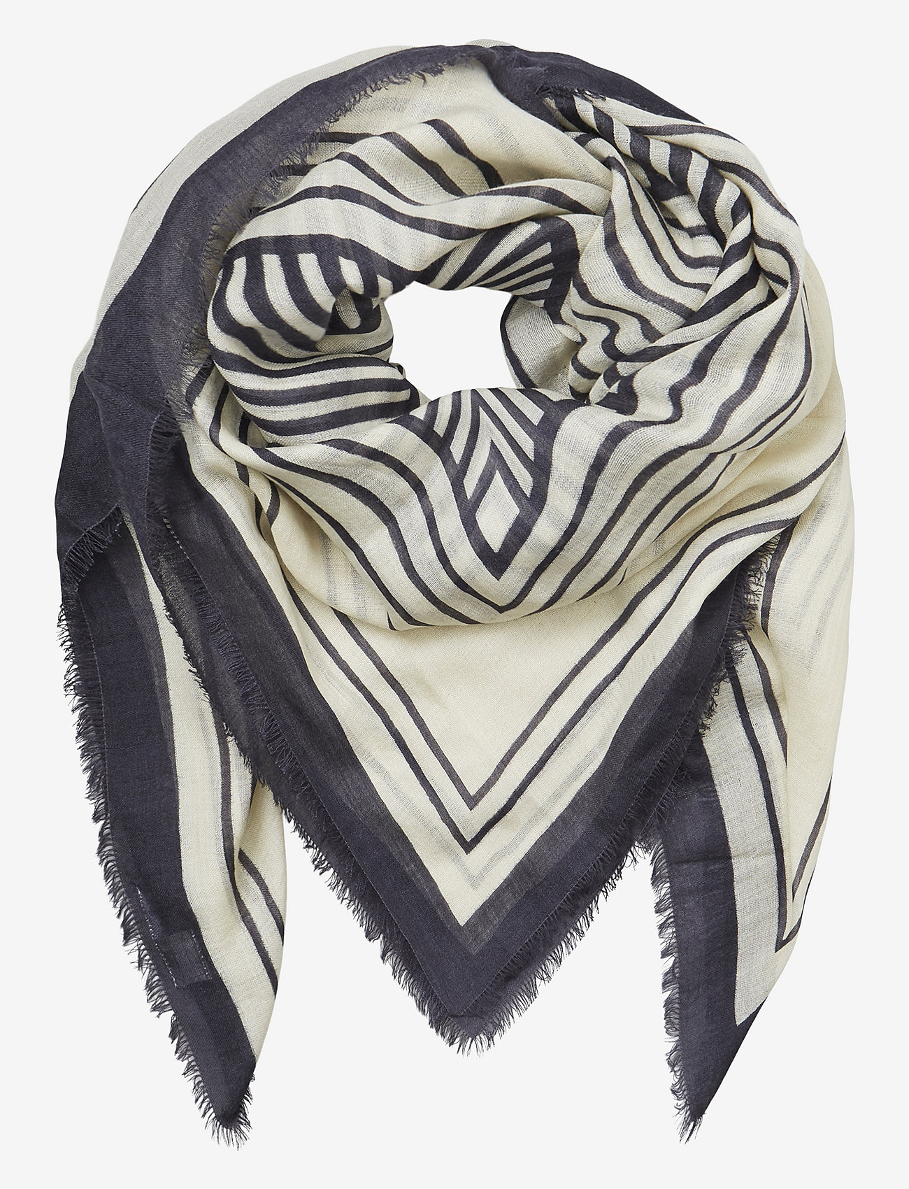 Becksöndergaard - Annie Siw Scarf - eggnog off white - 0