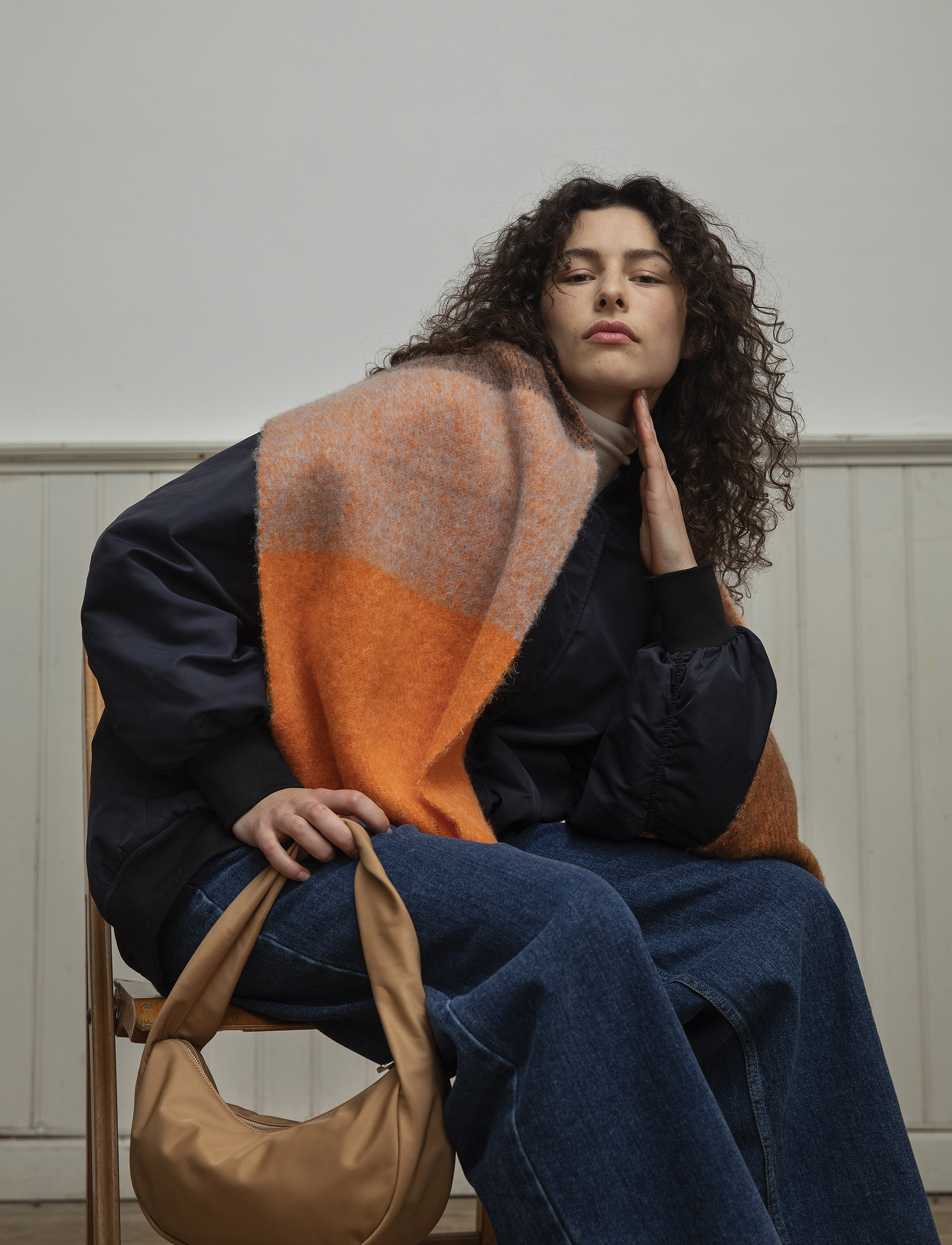 Becksöndergaard - Bartletts Scarf - orange pepper - 1