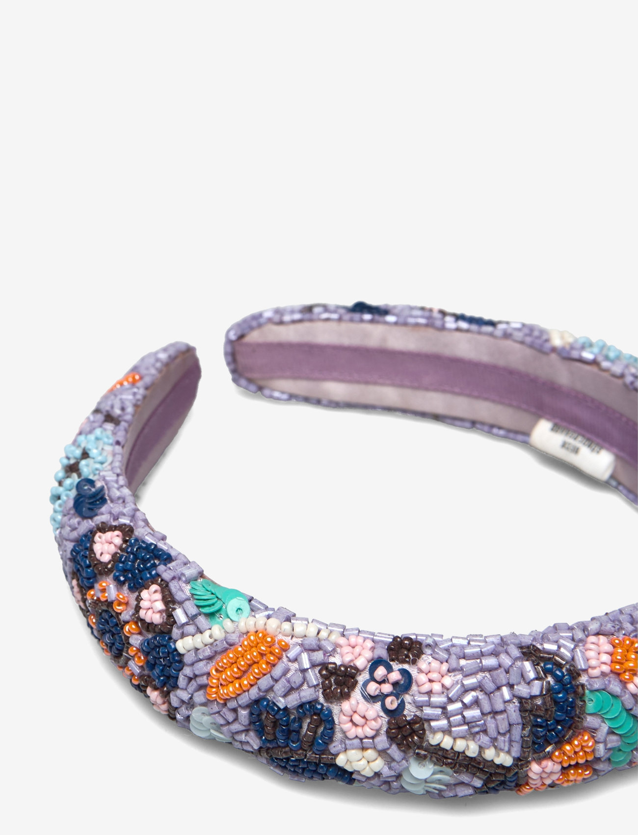 NWT Becksöndergaard  Granville Beaded Hairbrace Headband Anemona Wide Beaded Hairbrace - Black – Becksöndergaard.com main image 4