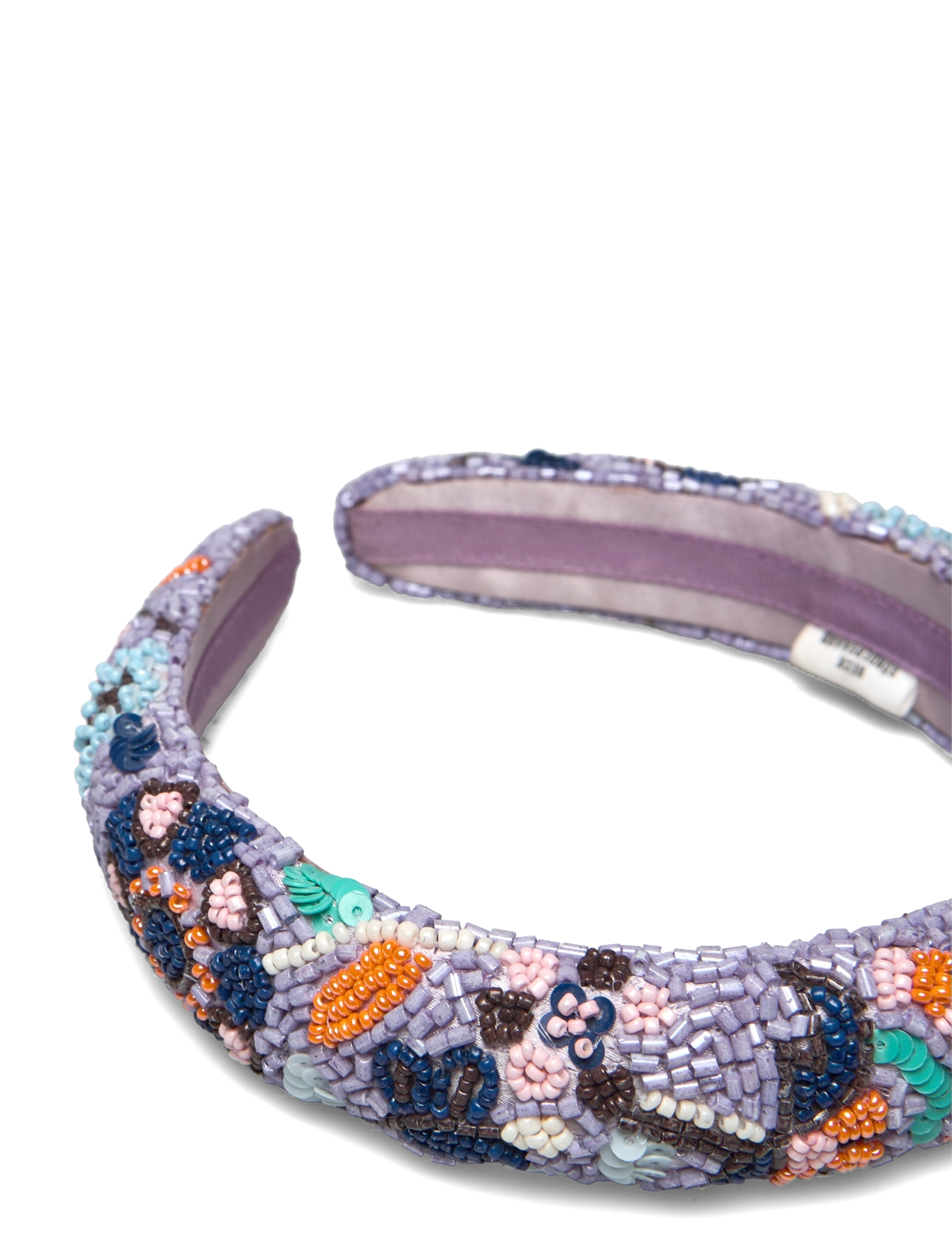 Becksöndergaard - Granville Beaded Hairbrace - thistle lilac - 1