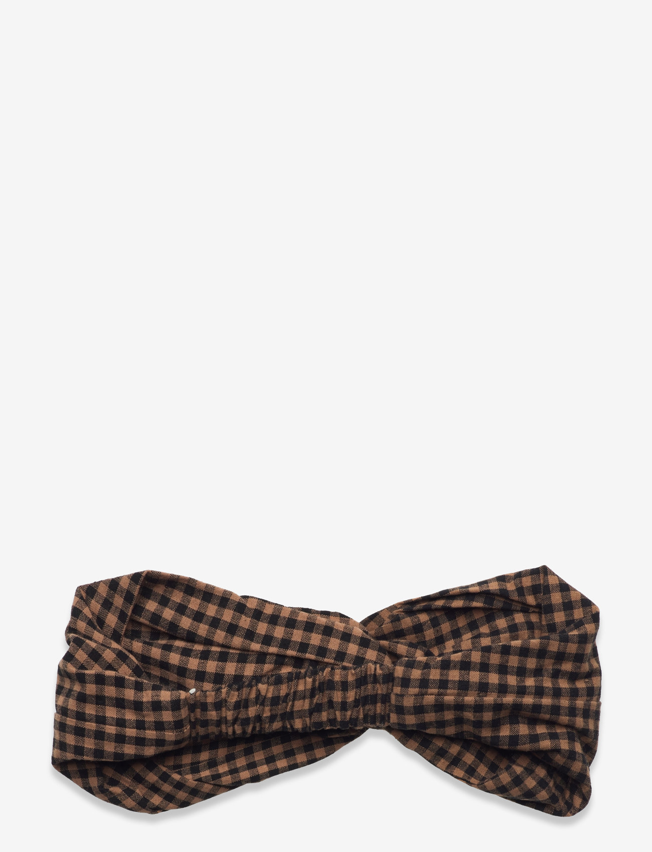 Becksöndergaard - Gingham Hairband - acorn brown - 1