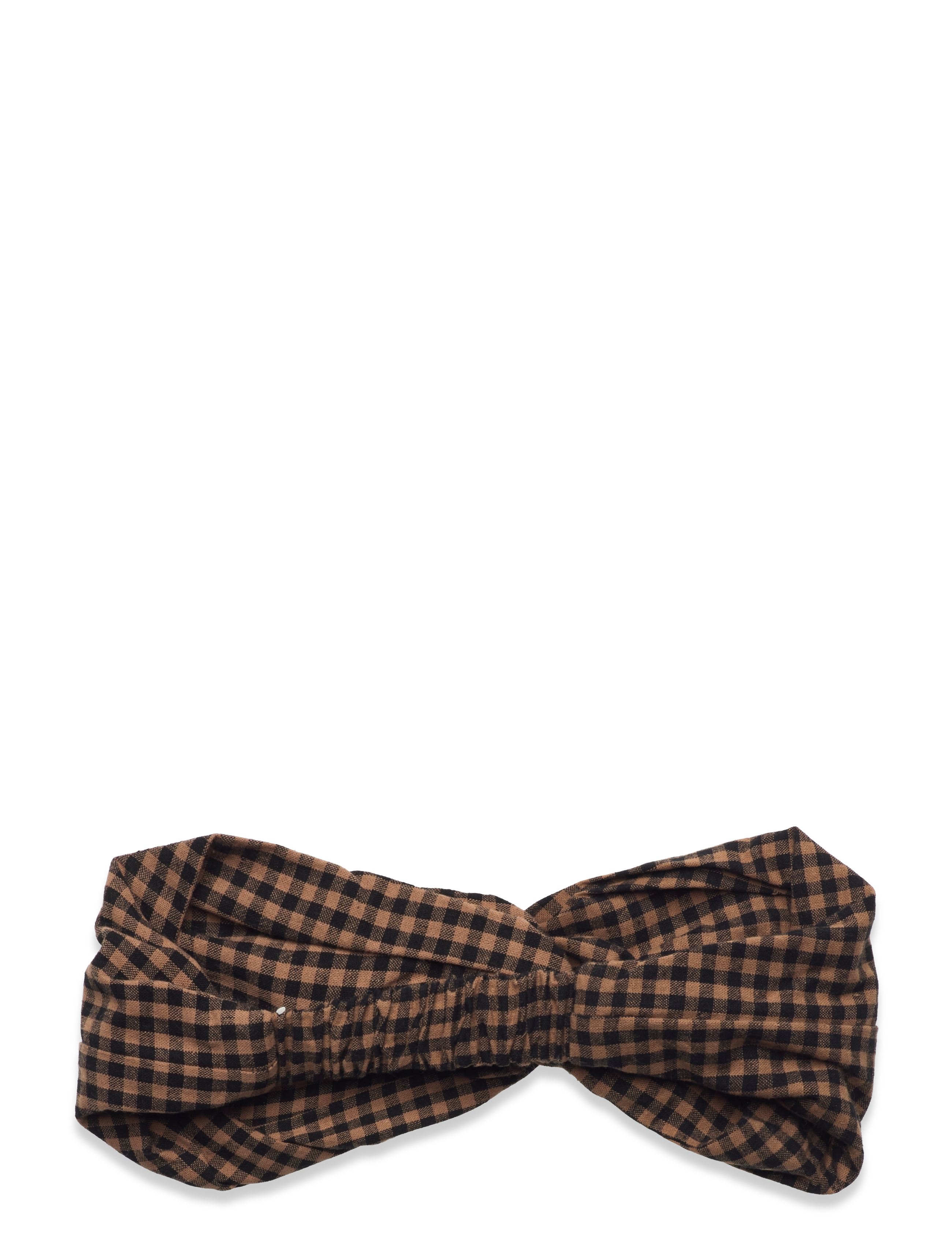Becksöndergaard - Gingham Hairband - acorn brown - 1